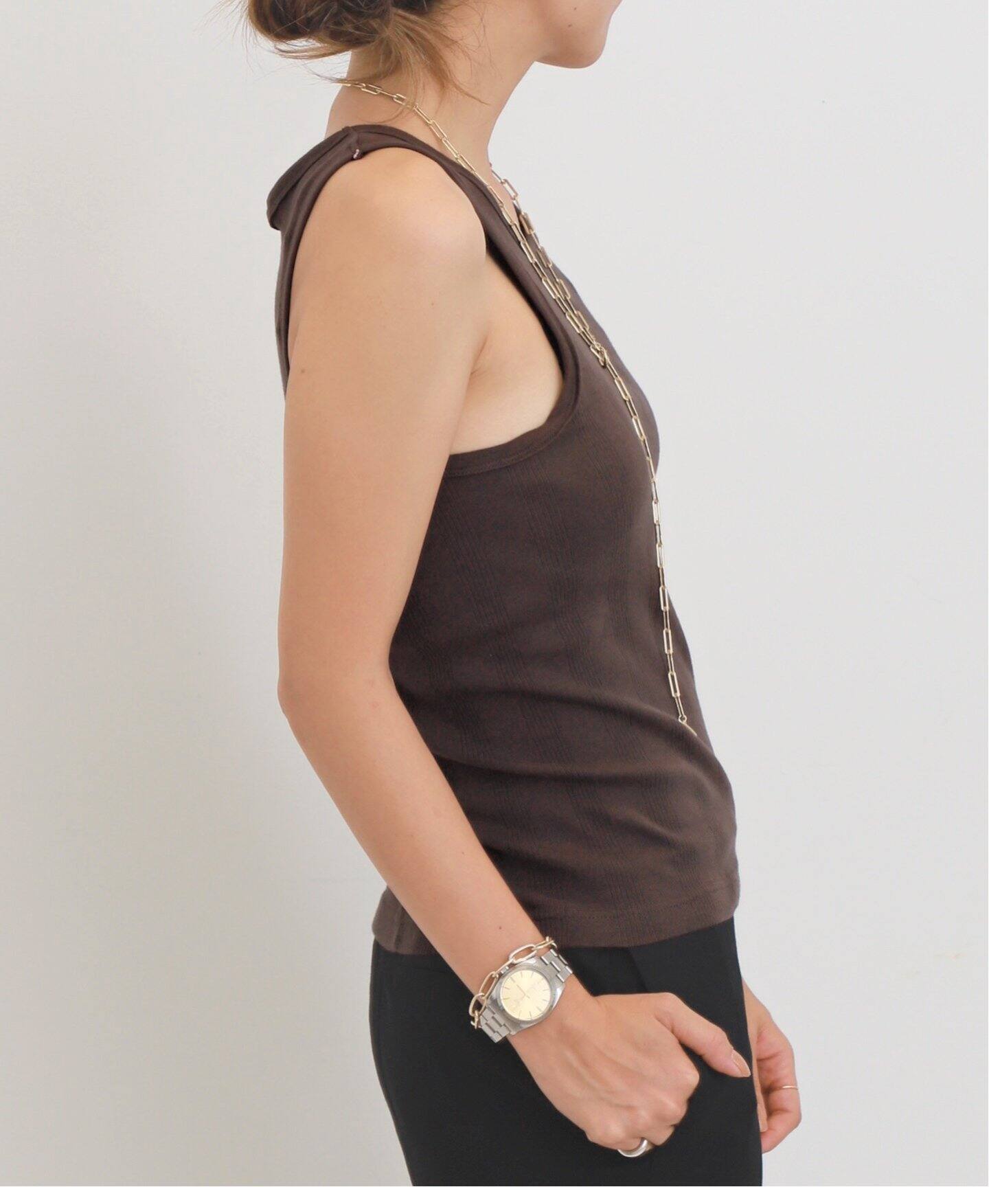 GOOD GRIEF!/グッド グリーフ】 Ramdom Rib Tank Top（タンクトップ  