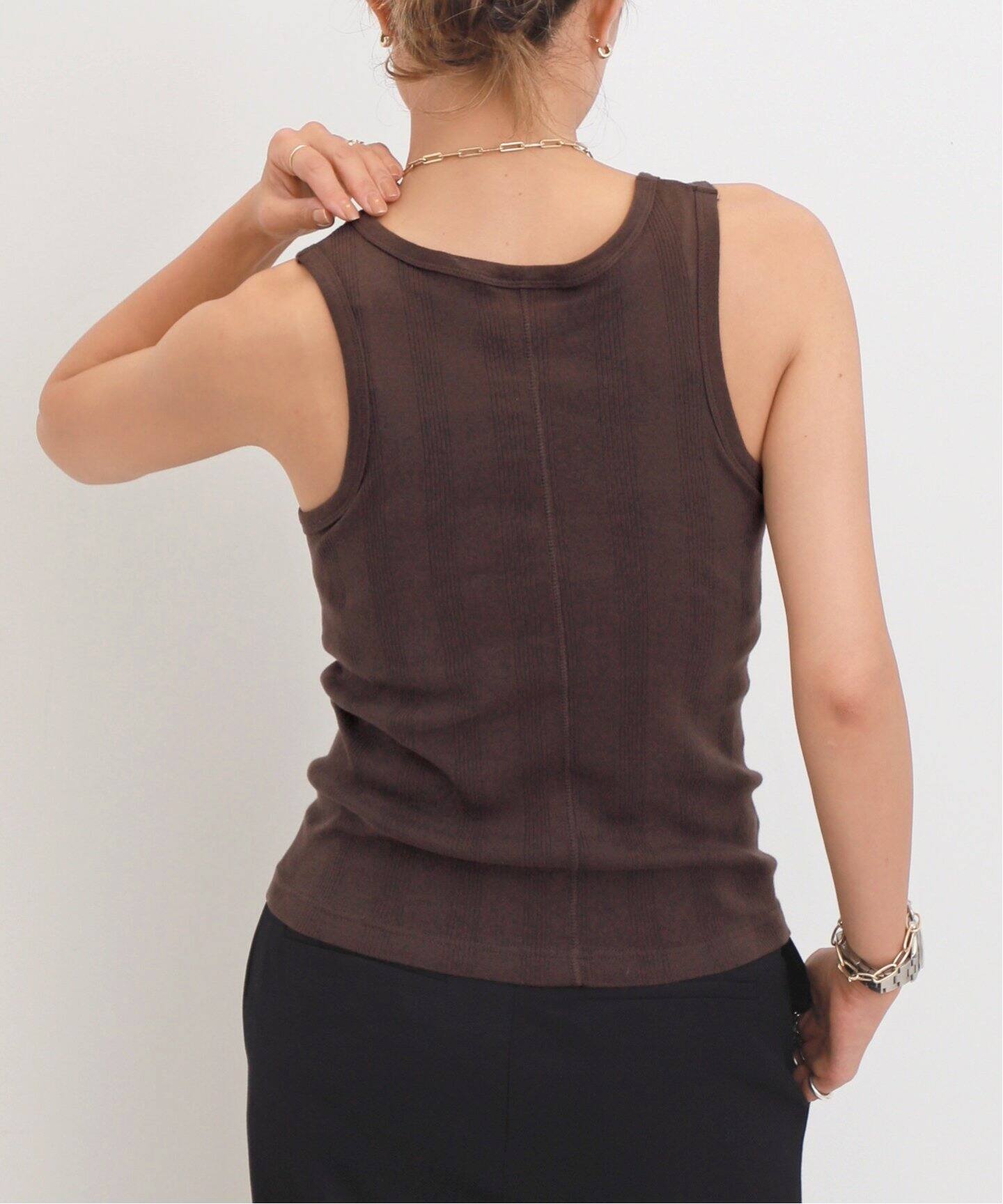 GOOD GRIEF!/グッド グリーフ】 Ramdom Rib Tank Top（タンクトップ 