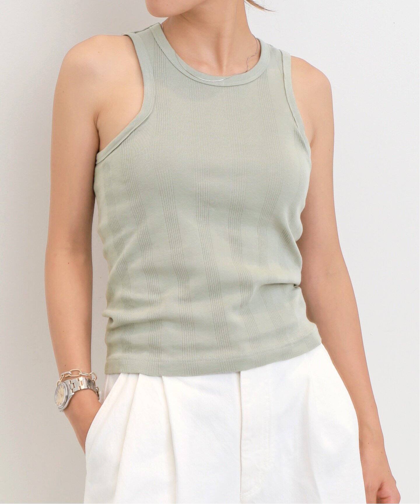 GOOD GRIEF!/グッド グリーフ】 Ramdom Rib Tank Top（タンクトップ 