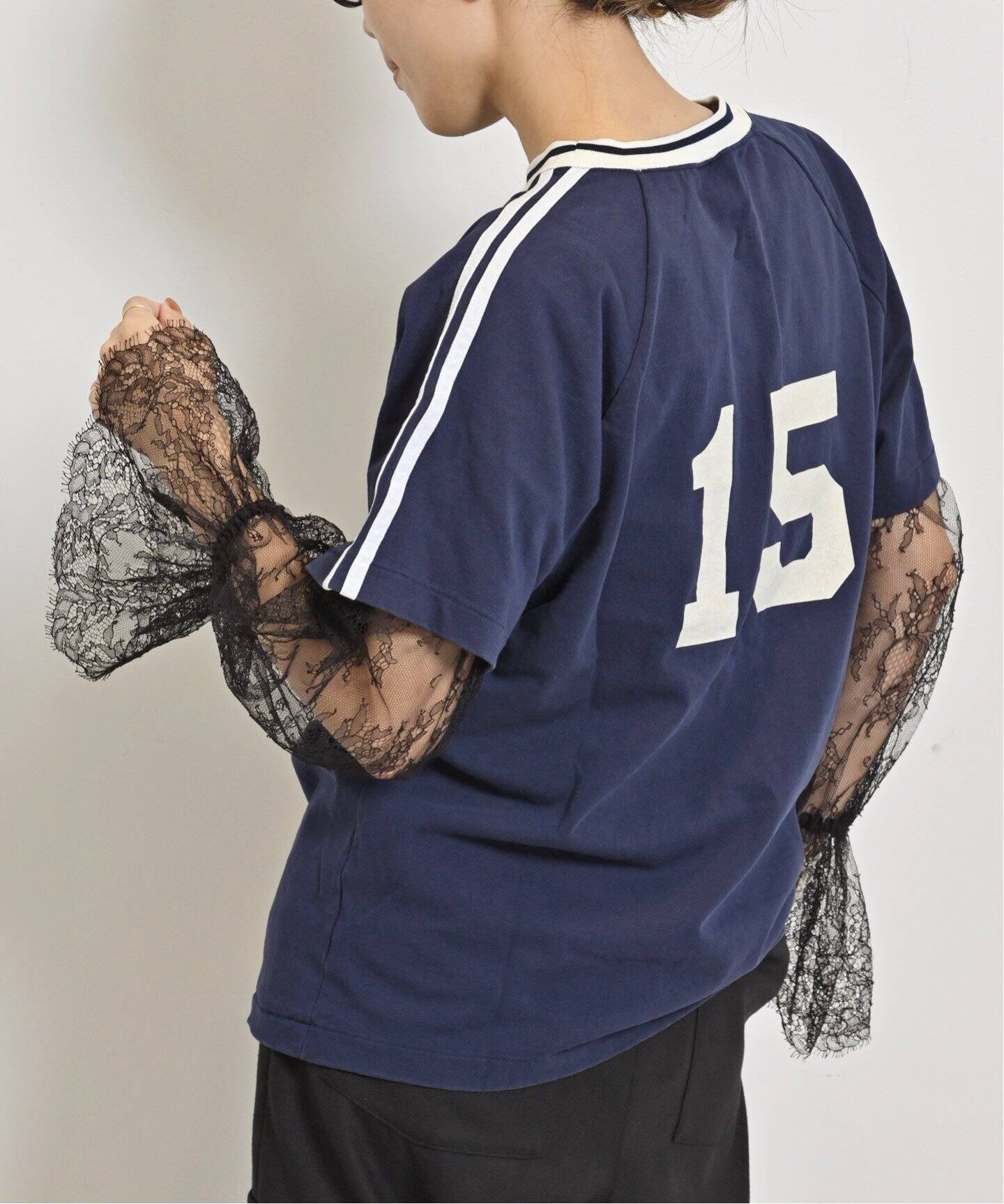 STAMMBAUM/シュタンバウム】 LINE TEE（Tシャツ／カットソー）｜L  