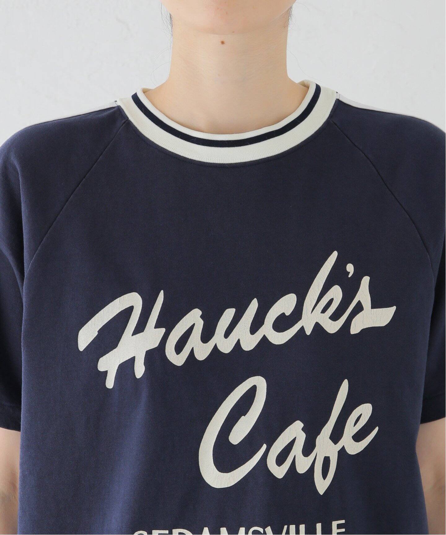 STAMMBAUM/シュタンバウム】 LINE TEE（Tシャツ／カットソー）｜L  