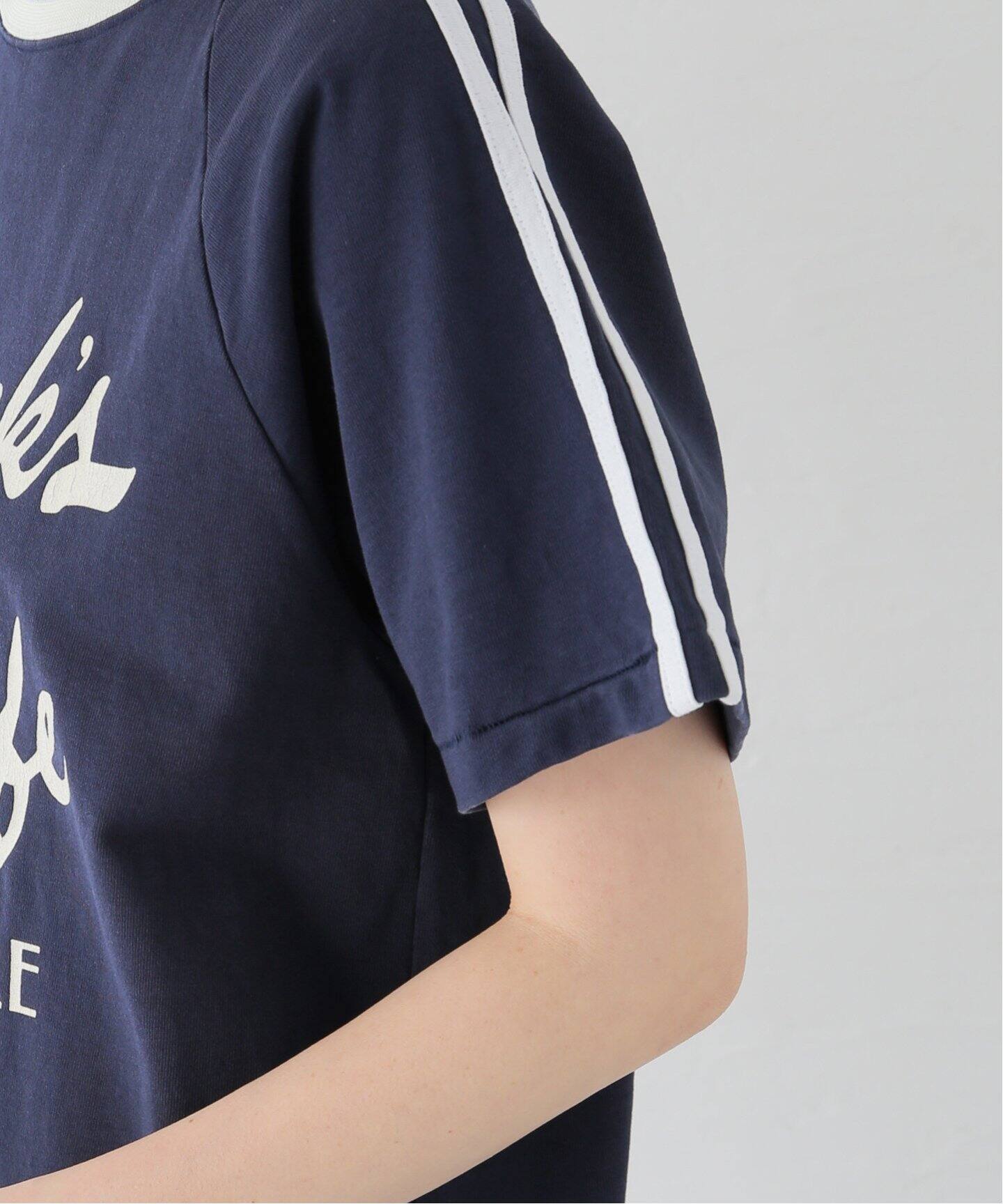 STAMMBAUM/シュタンバウム】 LINE TEE（Tシャツ／カットソー）｜L  