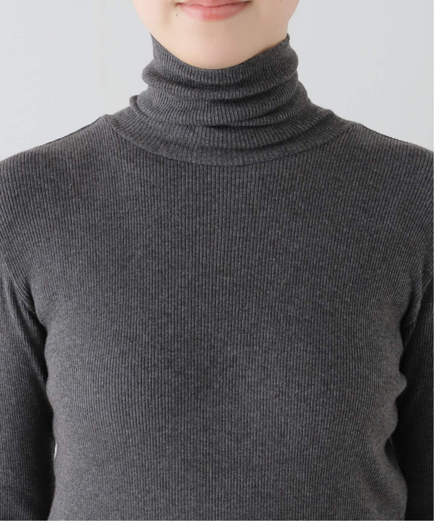 Yak/Cotton RIB TURTLENECK（その他トップス）｜L'Appartement