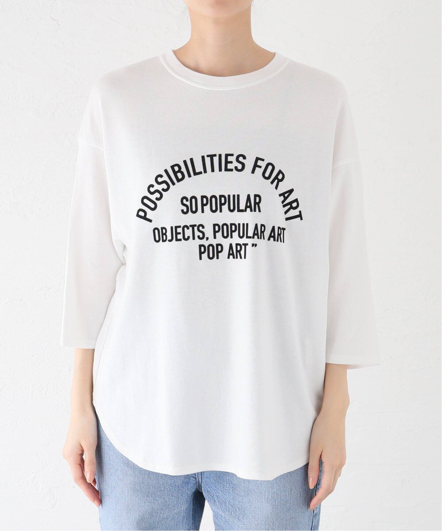 AMERICANA/アメリカーナ】 Football T-Shirt（Tシャツ／カットソー  