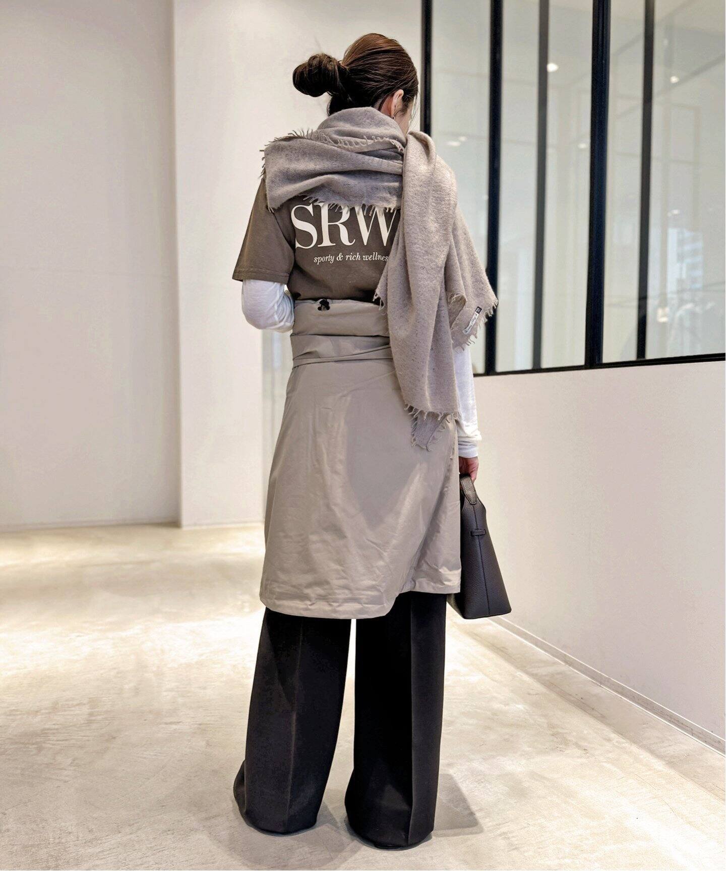 SPORTY＆RICH/スポーティアンドリッチ】 SRWC T SHIRT（Tシャツ  