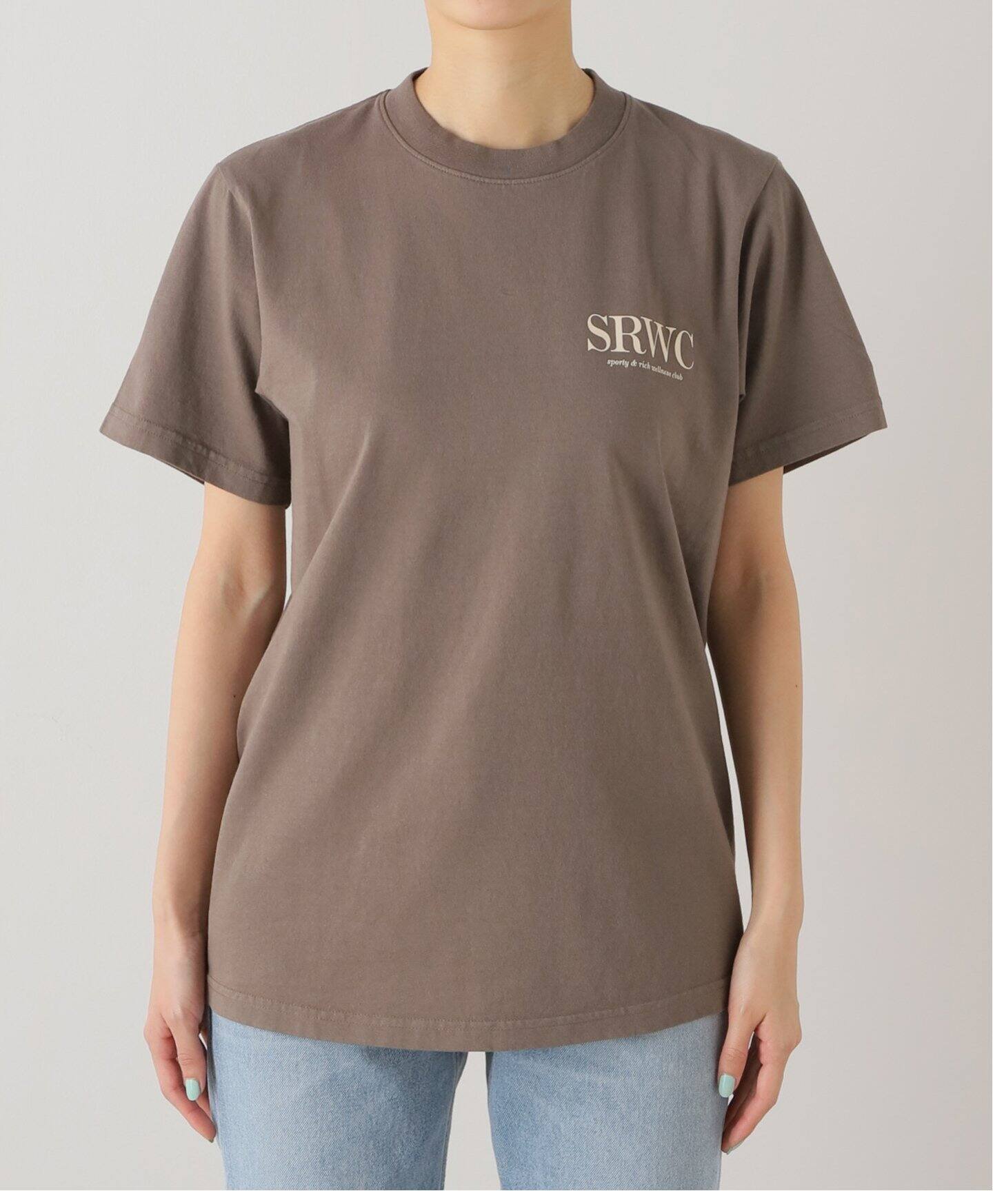 SPORTY＆RICH/スポーティアンドリッチ】 SRWC T SHIRT（Tシャツ  