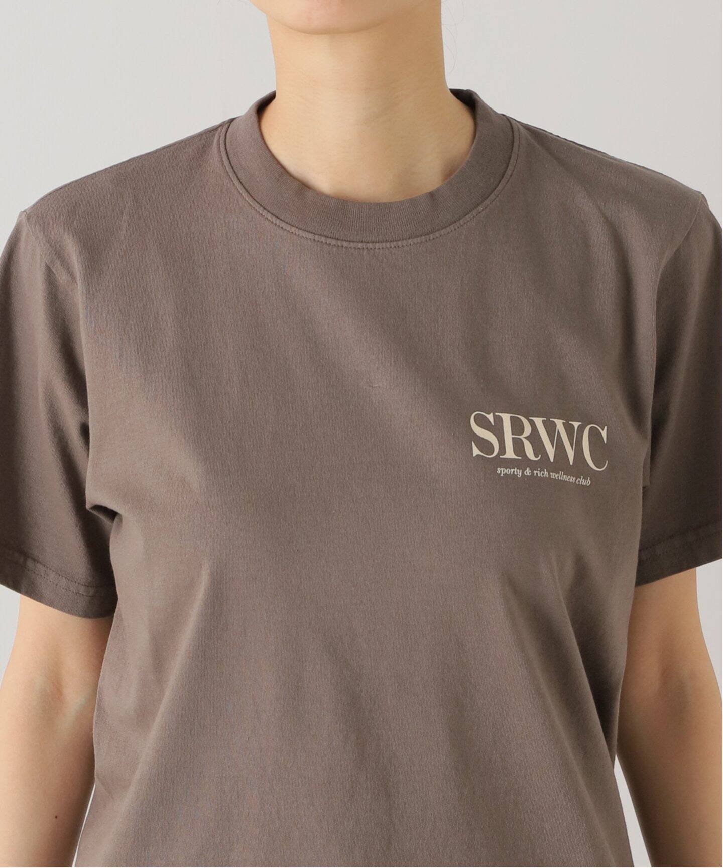 SPORTY＆RICH/スポーティアンドリッチ】 SRWC T SHIRT（Tシャツ  