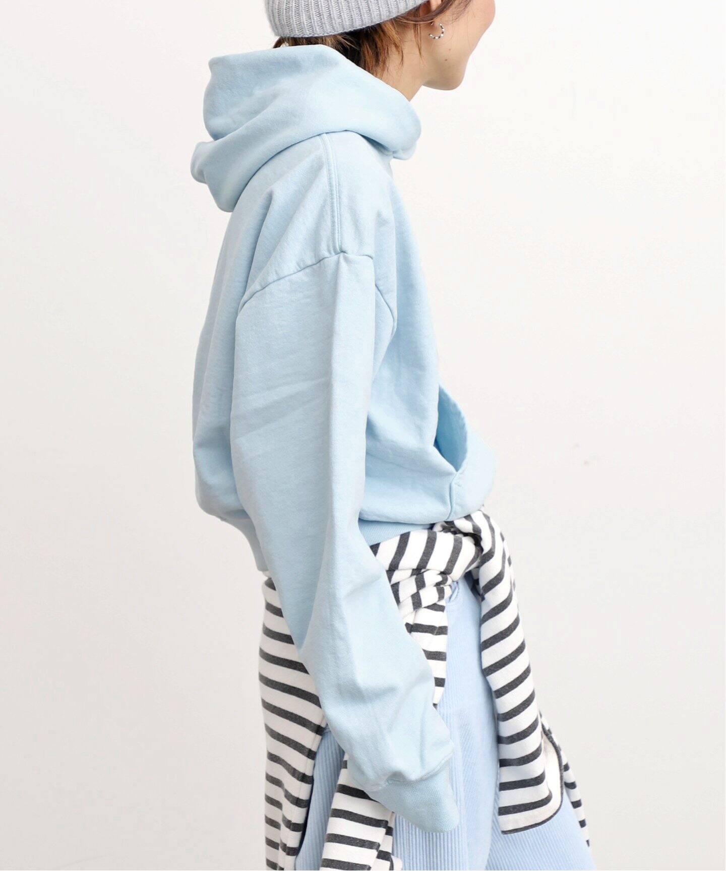 SPORTY＆RICH/スポーティアンドリッチ】 SRWC HOODY（パーカー）｜L 