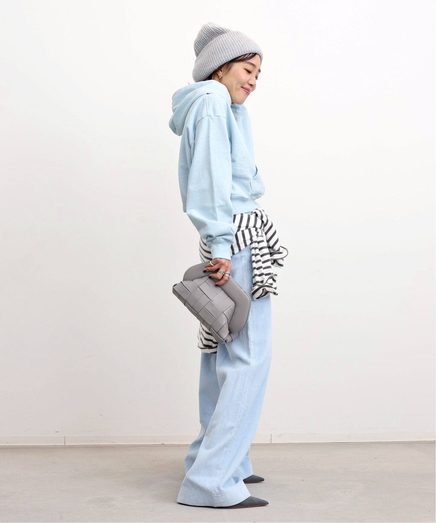 SPORTY＆RICH/スポーティアンドリッチ】 SRWC HOODY（パーカー）｜L 