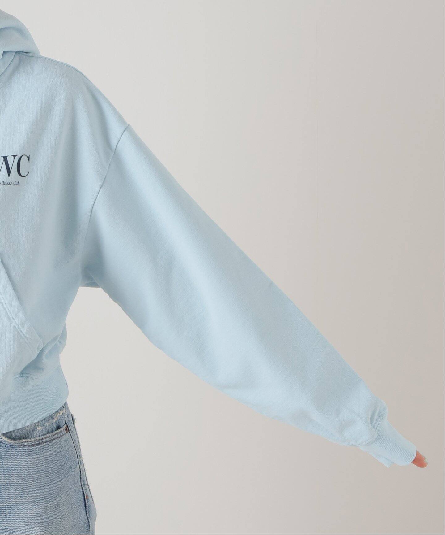 SPORTY＆RICH/スポーティアンドリッチ】 SRWC HOODY（パーカー）｜L 