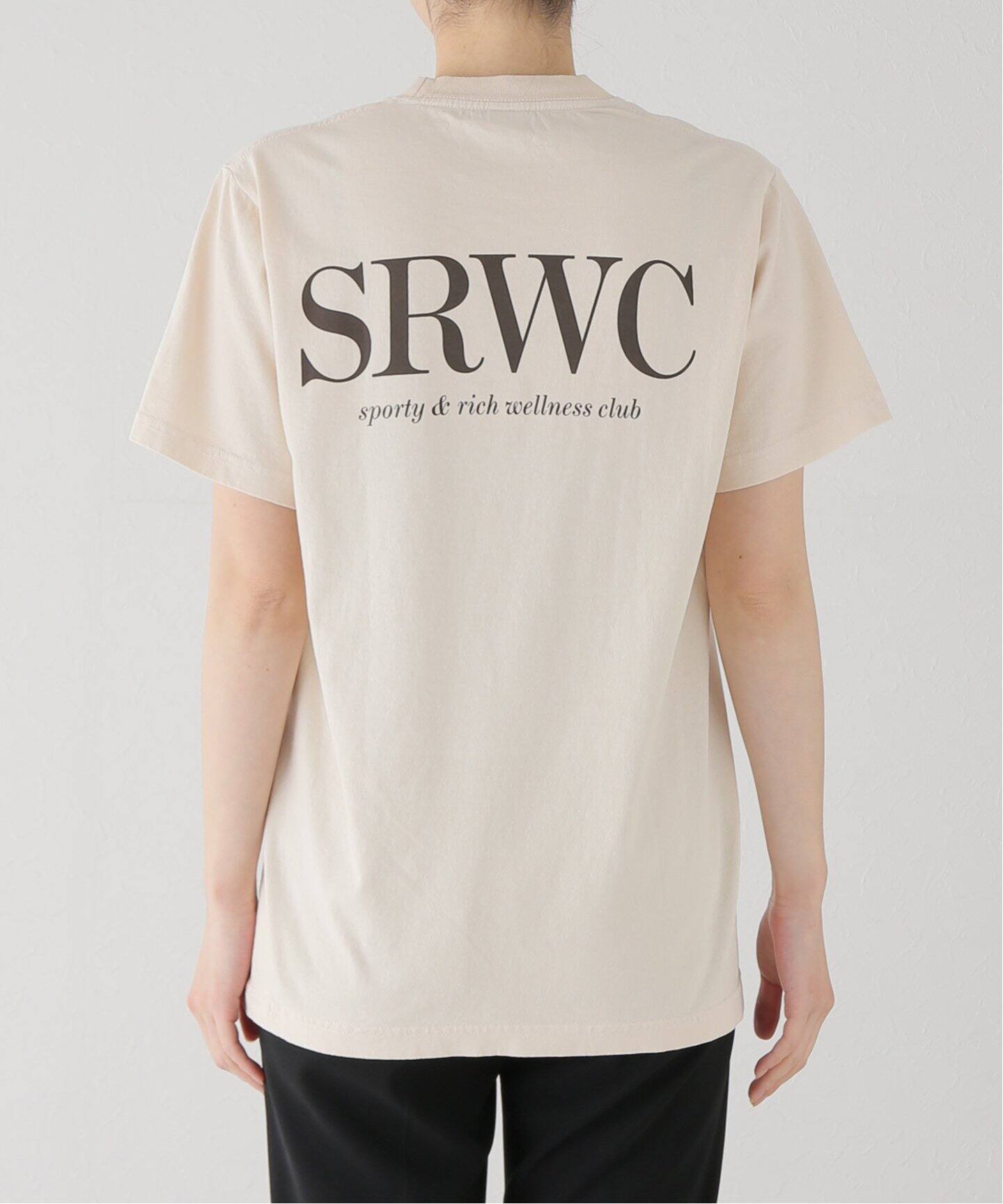 SPORTY&RICH/スポーティアンドリッチ】 SRWC T-SHIRT（Tシャツ  