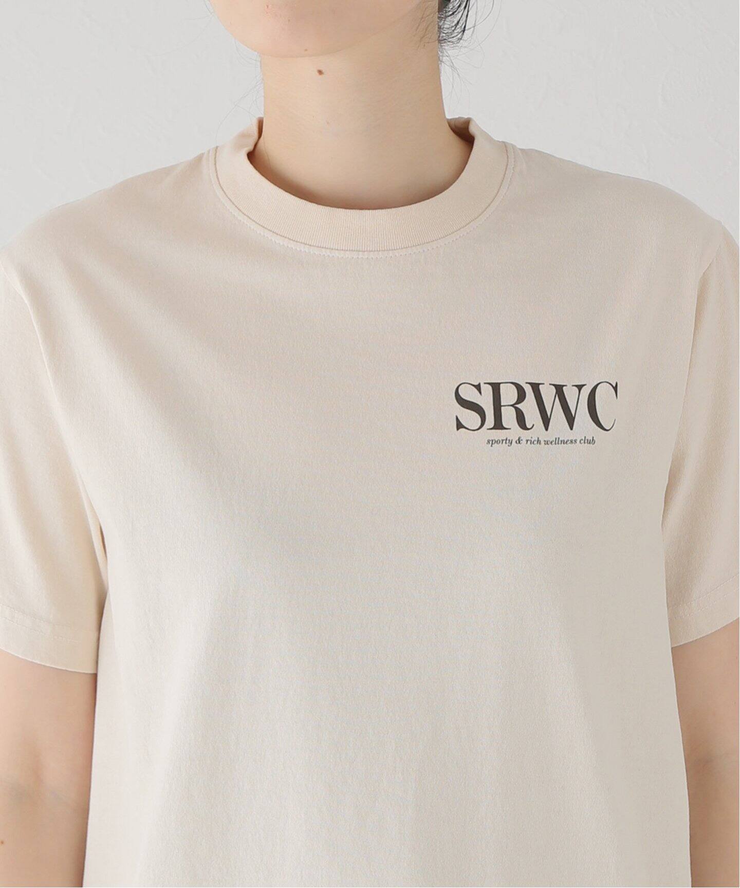 SPORTY&RICH/スポーティアンドリッチ】 SRWC T-SHIRT（Tシャツ  