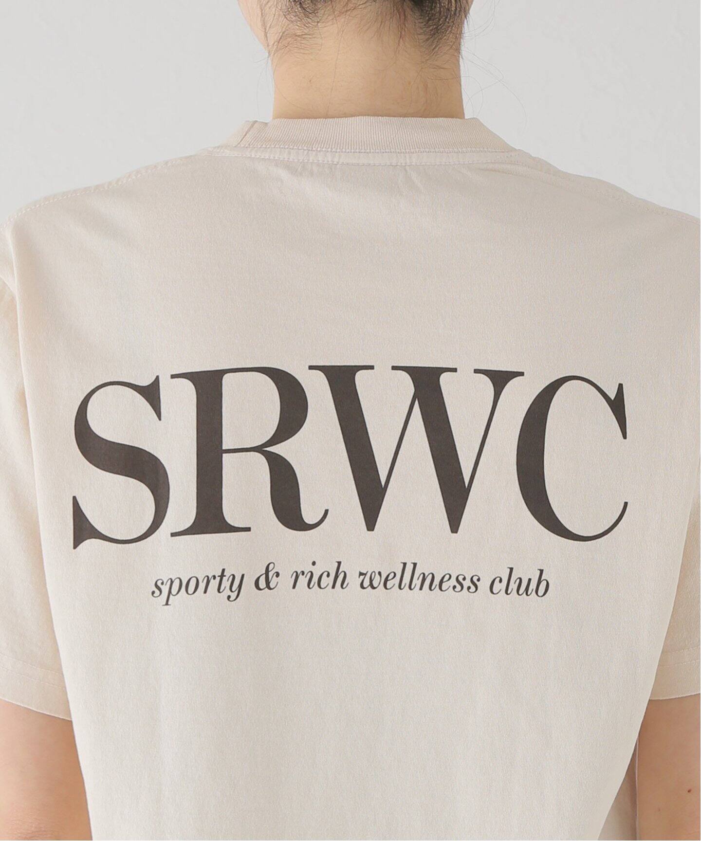SPORTY&RICH/スポーティアンドリッチ】 SRWC T-SHIRT（Tシャツ  