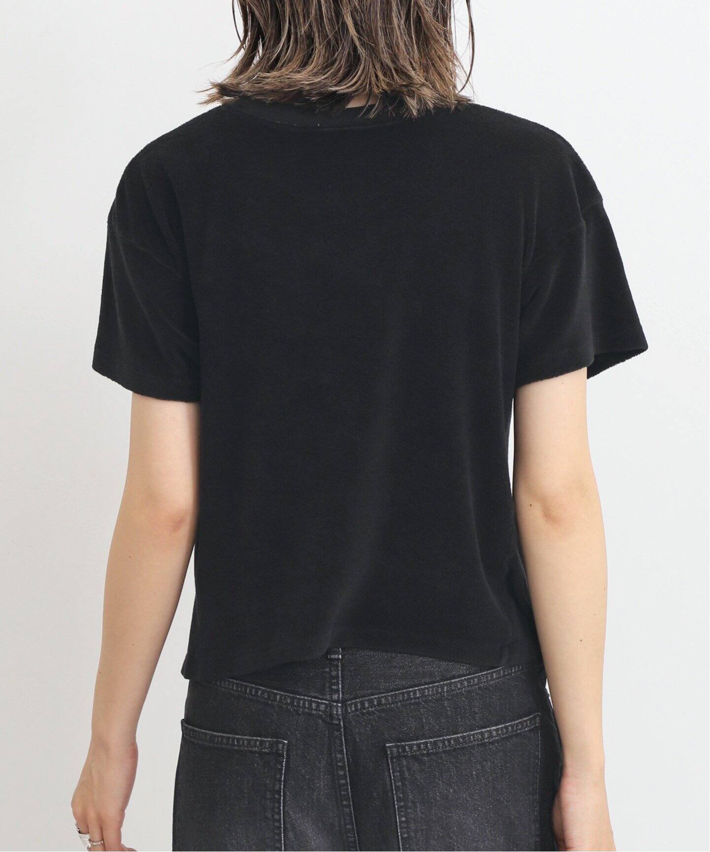MADE WORN/メイド ウォン】 Harley moon Terrycloth Tee（Tシャツ 