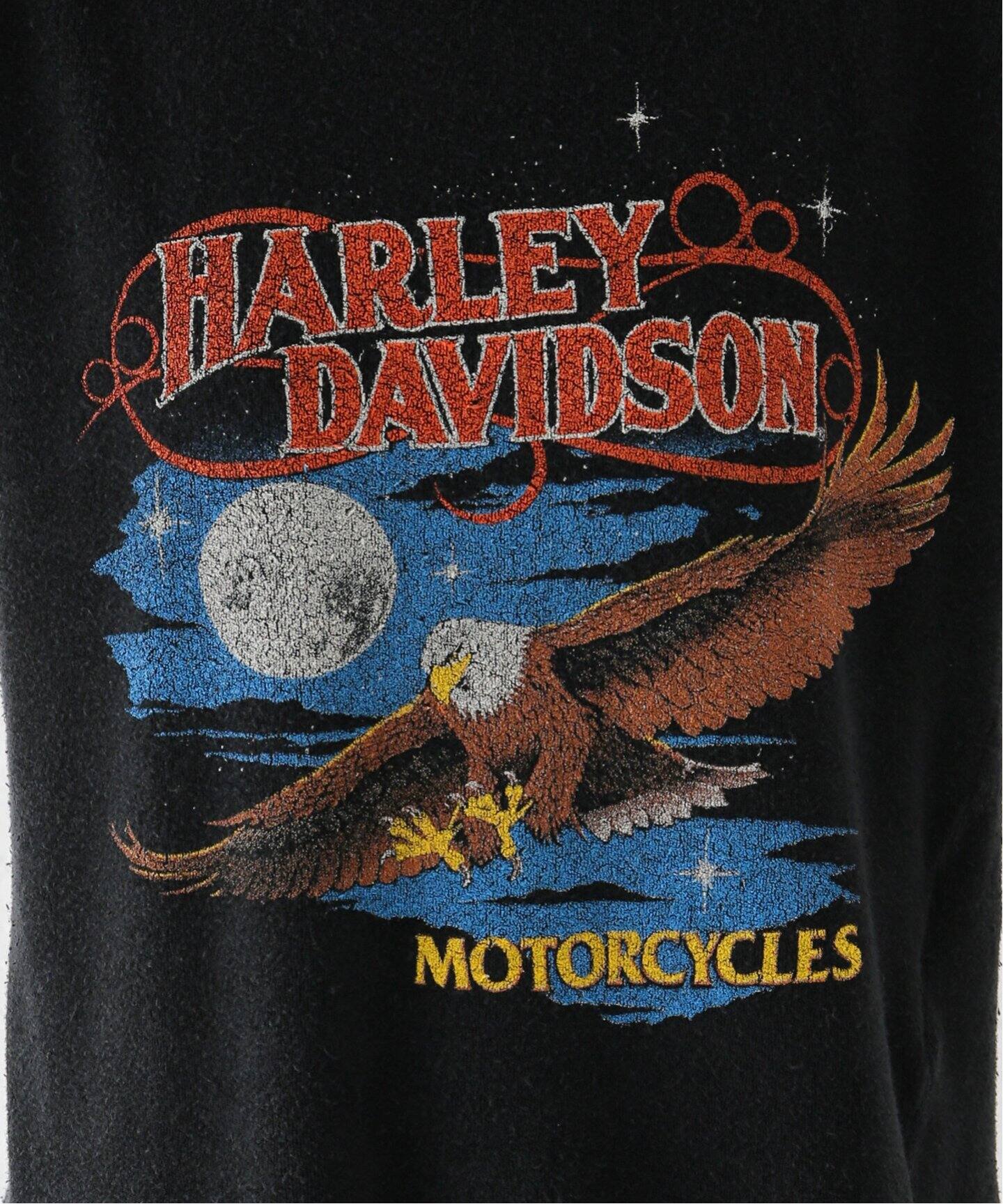 MADE WORN/メイド ウォン】 Harley moon Terrycloth Tee（Tシャツ 