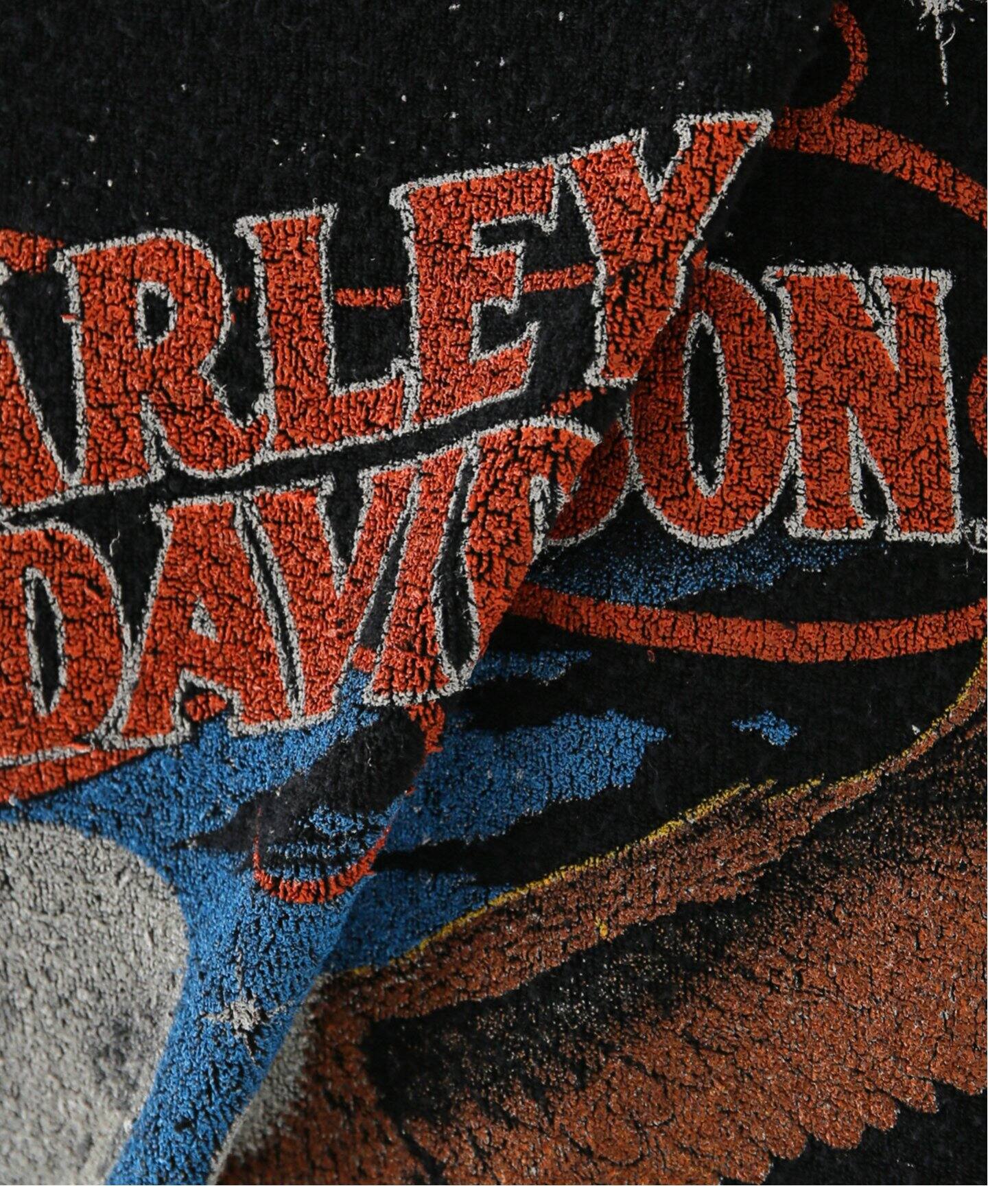 MADE WORN/メイド ウォン】 Harley moon Terrycloth Tee（Tシャツ 
