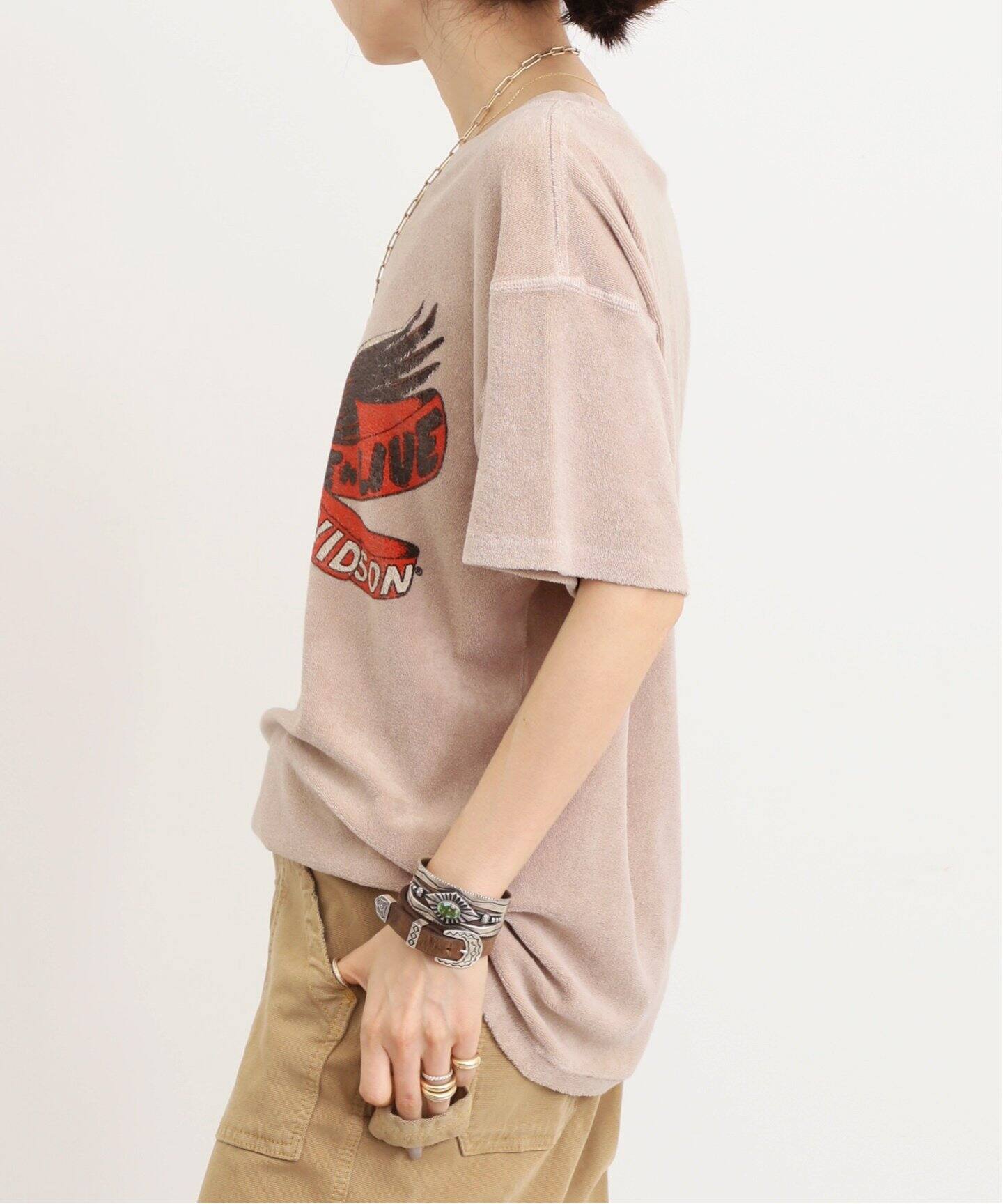 MADE WORN/メイド ウォン】 Live to Ride Terrycloth 90s Fit（Tシャツ 