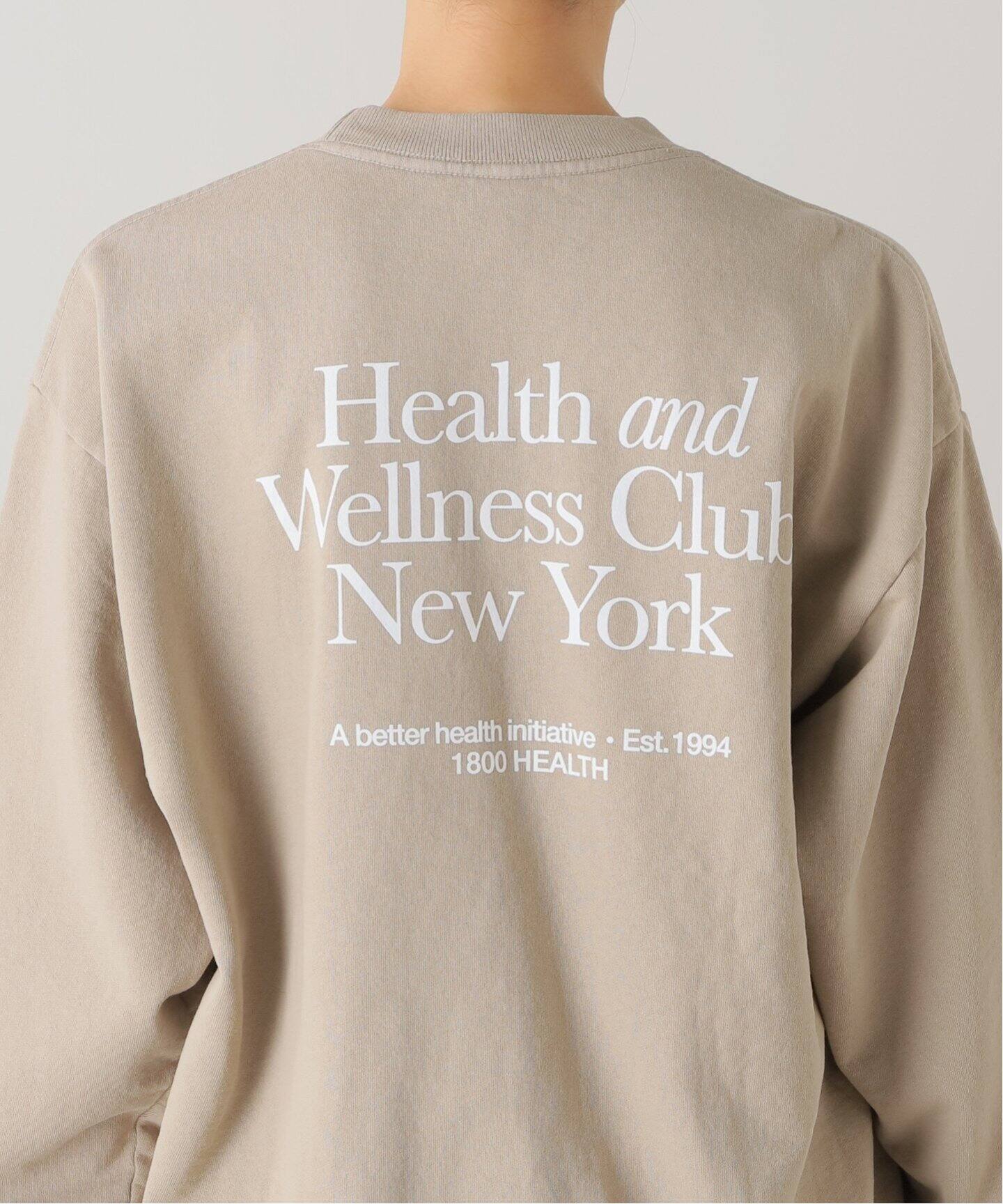 SPORTY＆RICH/スポーティアンドリッチ】 HWCNY CREW NECK SWEAT  