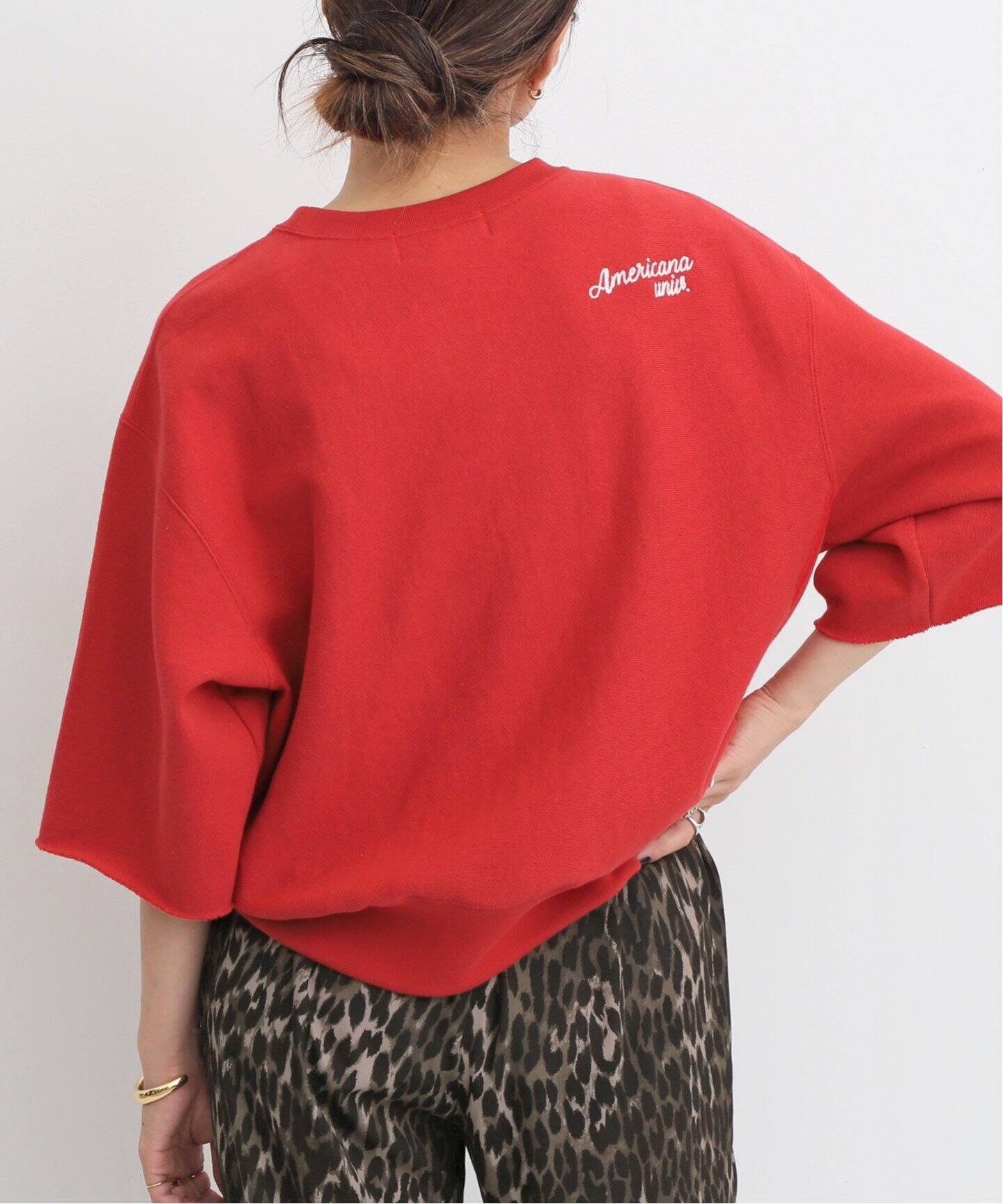 AMERICANA/アメリカーナ】 カットオフスウェット（スウェット）｜L  