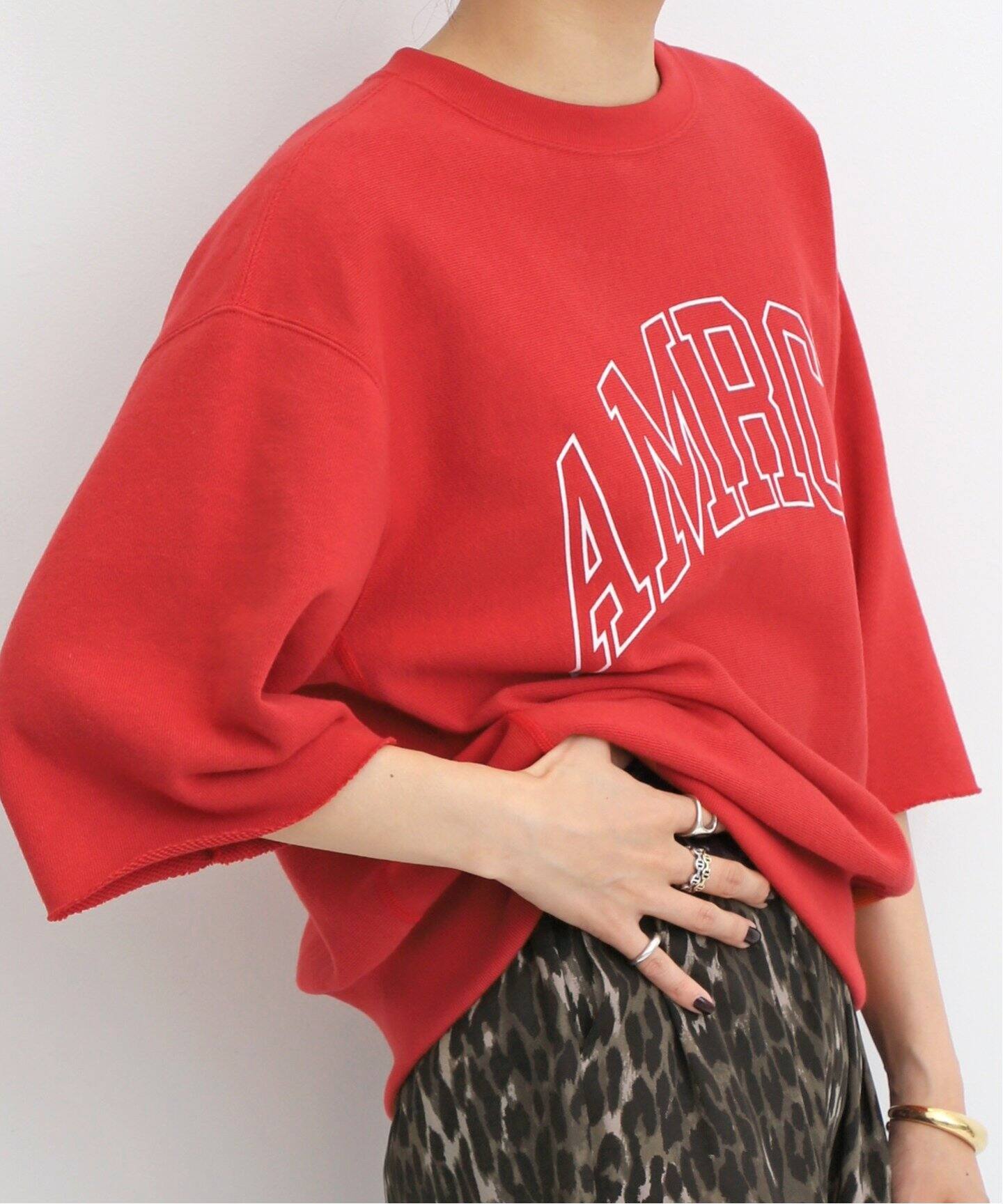 AMERICANA/アメリカーナ】 カットオフスウェット（スウェット）｜L  