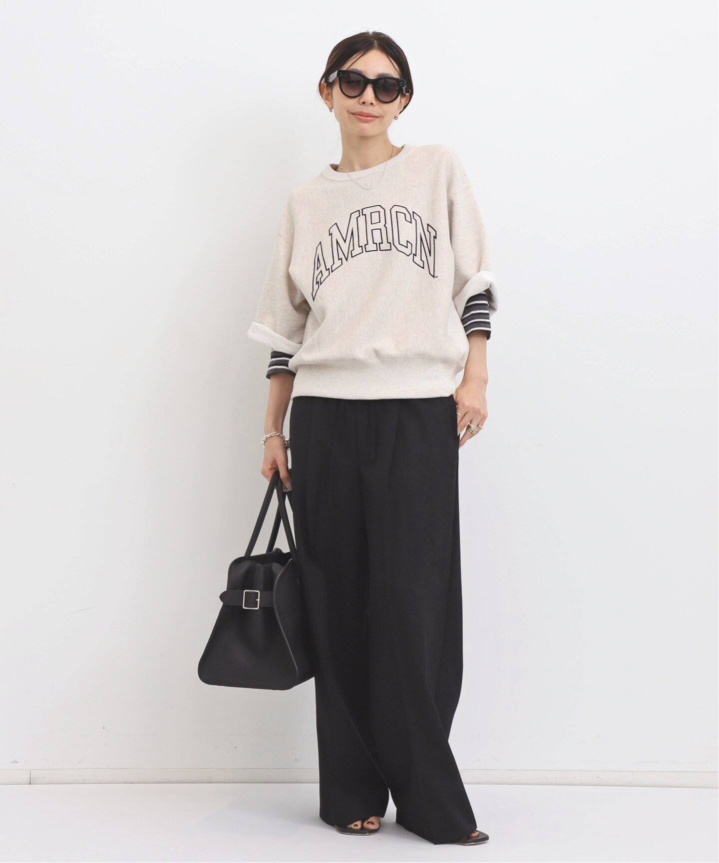 AMERICANA/アメリカーナ】 カットオフスウェット（スウェット）｜L  