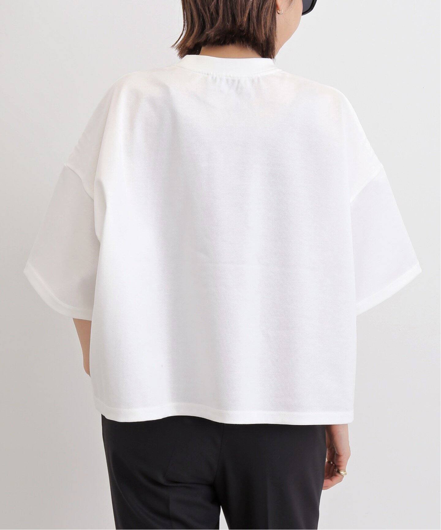 MACKINTOSH/マッキントッシュ】 オーバーサイズボックスムジカットソー  