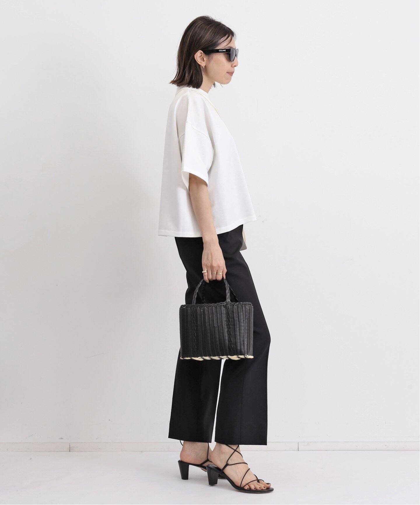 MACKINTOSH/マッキントッシュ】 オーバーサイズボックスムジカットソー 