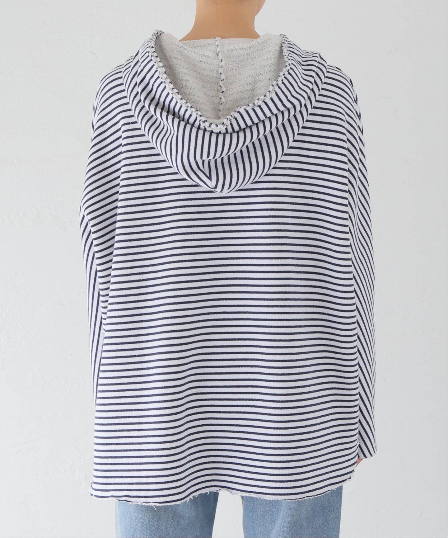 FRANK&EILEEN/フランクアンドアイリーン】 BORDER HOODIE SWEAT  