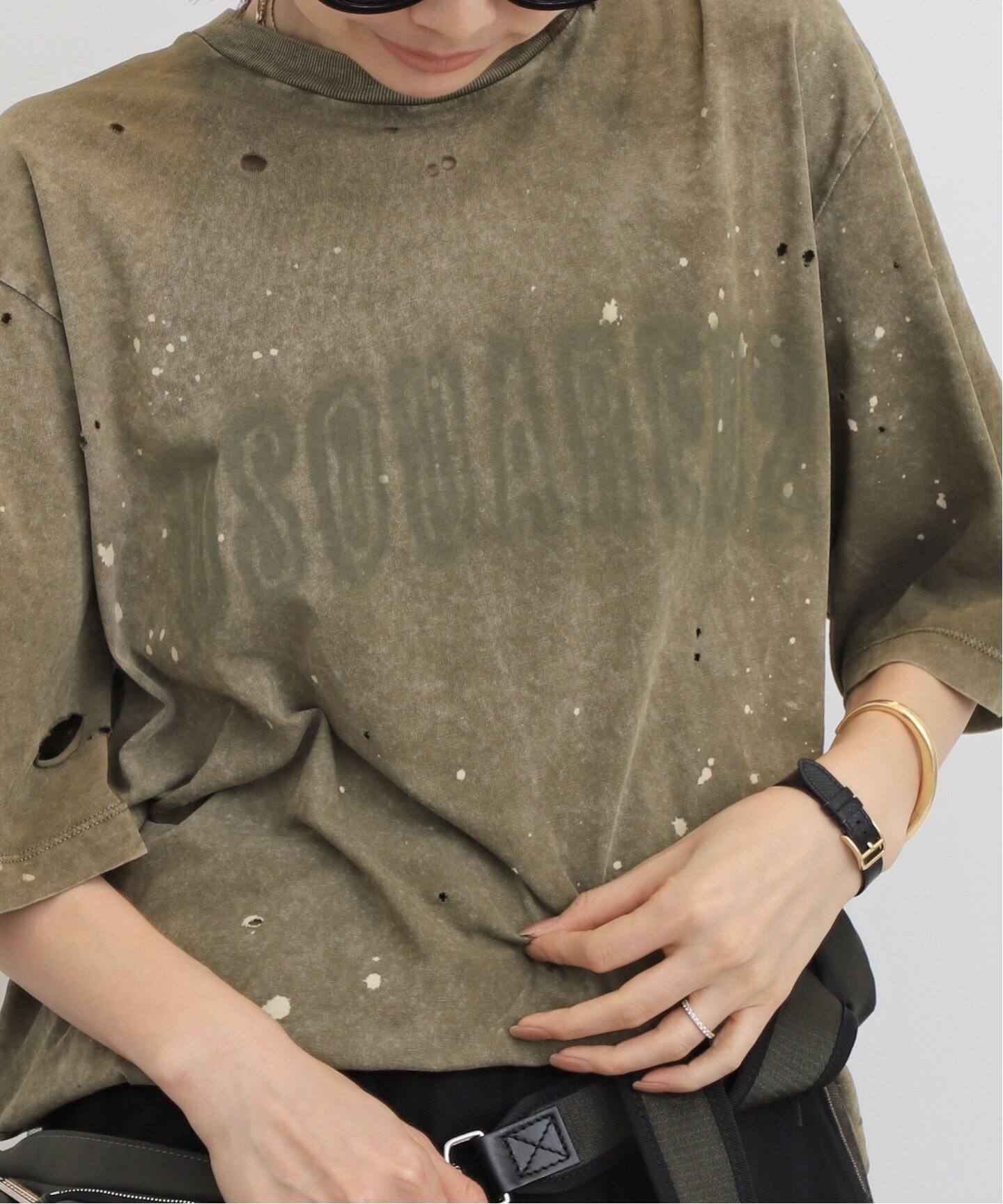 DSQUARED2/ディースクエアード】 Loose Fit Tee（Tシャツ／カットソー  