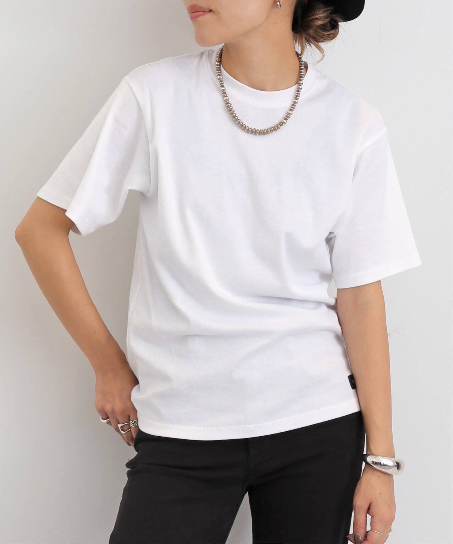 MADISON BLUE/マディソン ブルー】 BASIC CREW NECK TEE（Tシャツ 