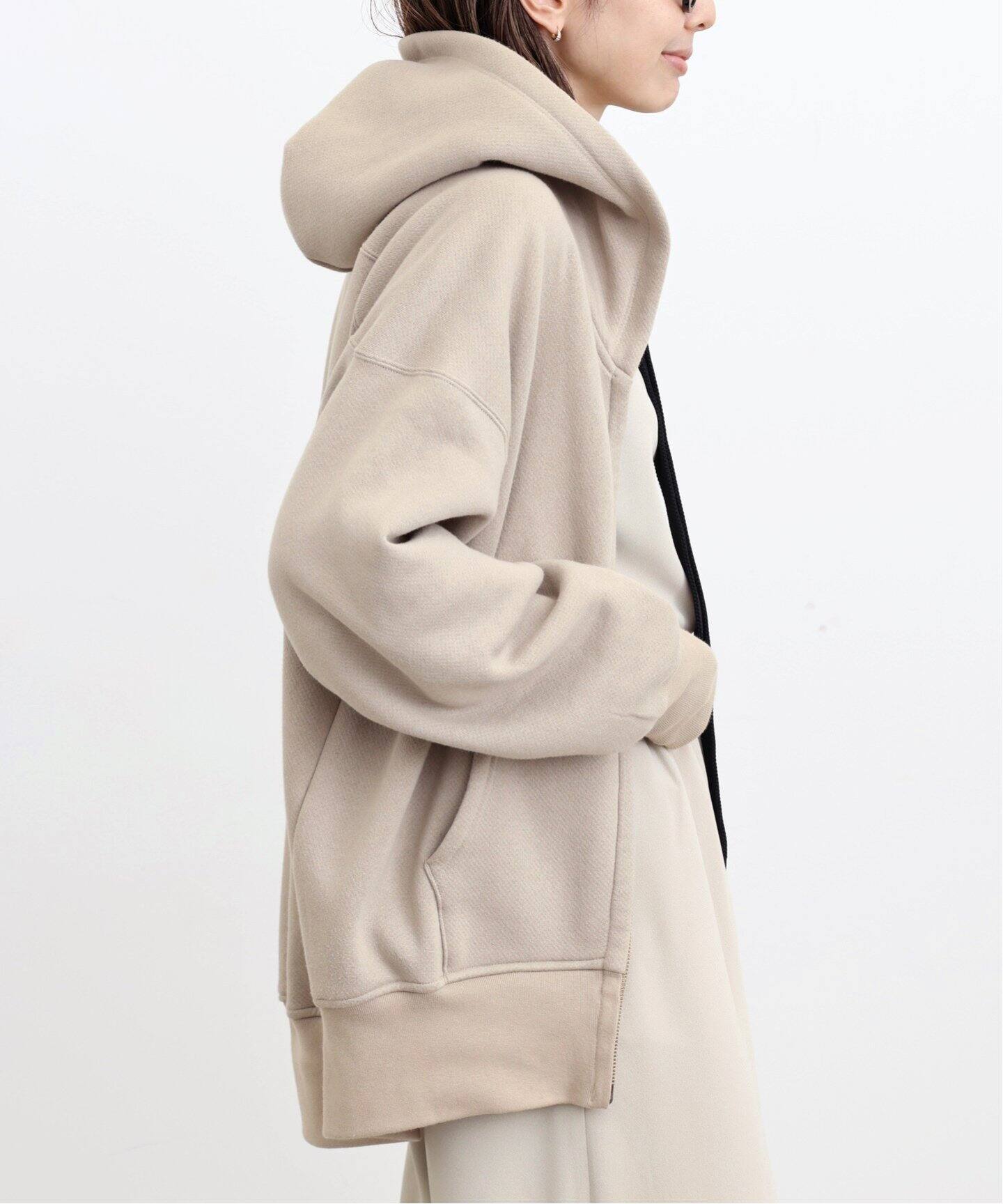 AMERICANA/アメリカーナ】 WIDE FULLZIP HOODIE（パーカー）｜L  