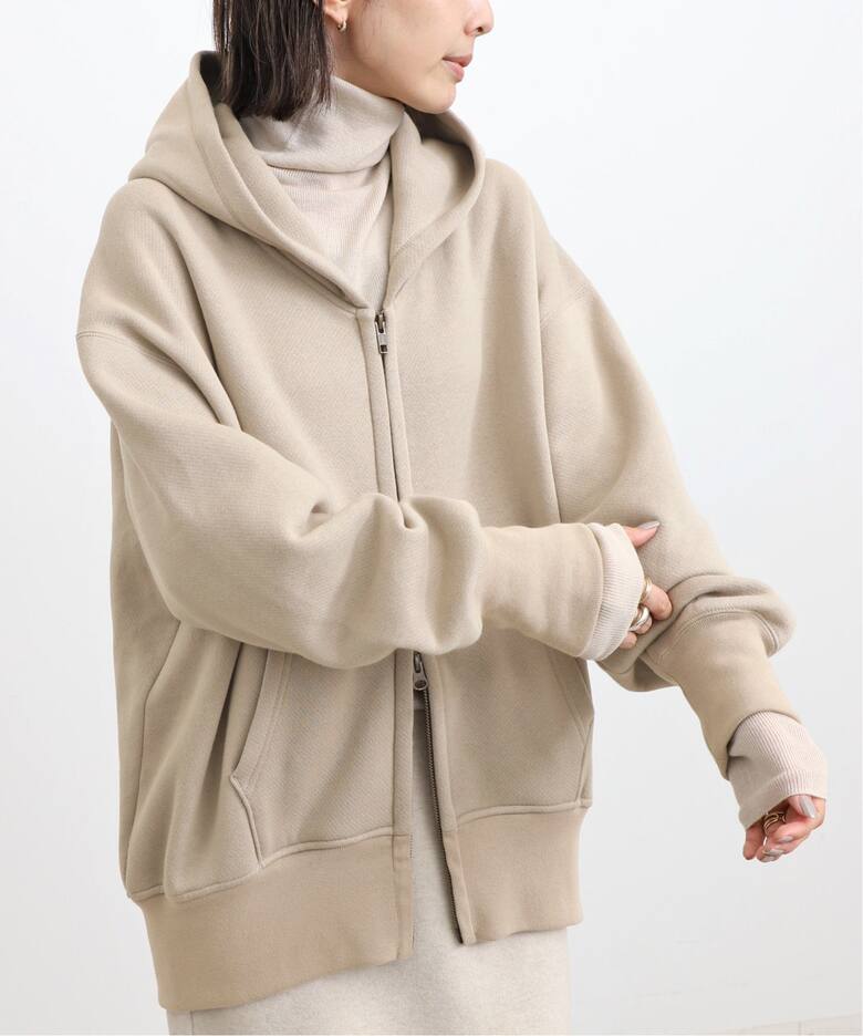 AMERICANA/アメリカーナ】 WIDE FULLZIP HOODIE（パーカー）｜L  