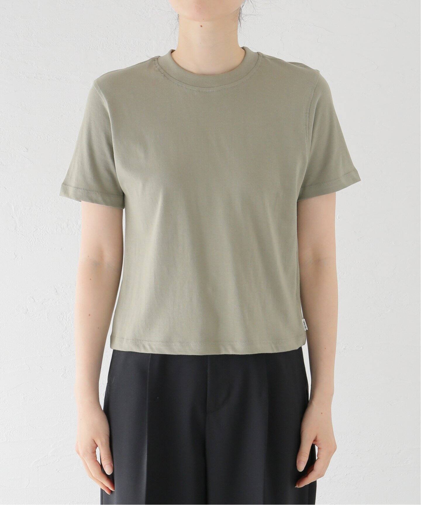 L'AppartementアパルトモンNIRVANA 半袖Tシャツ DL1961/ディーエル1961】 Essential Tee（Tシャツ／カットソー