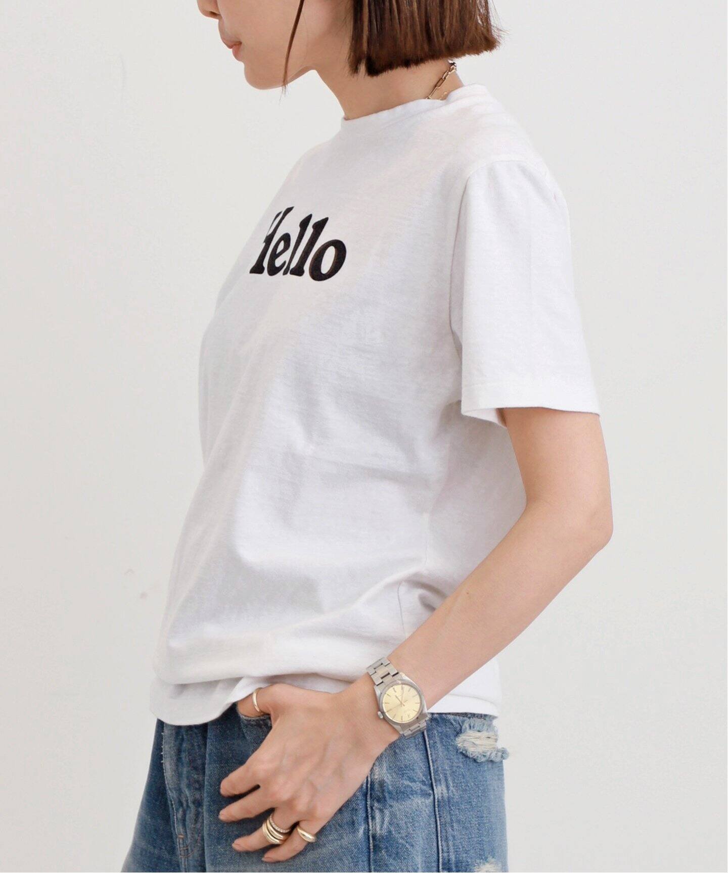 MADISON BLUE/マディソン ブルー】 HELLO TEE PARIS（Tシャツ 