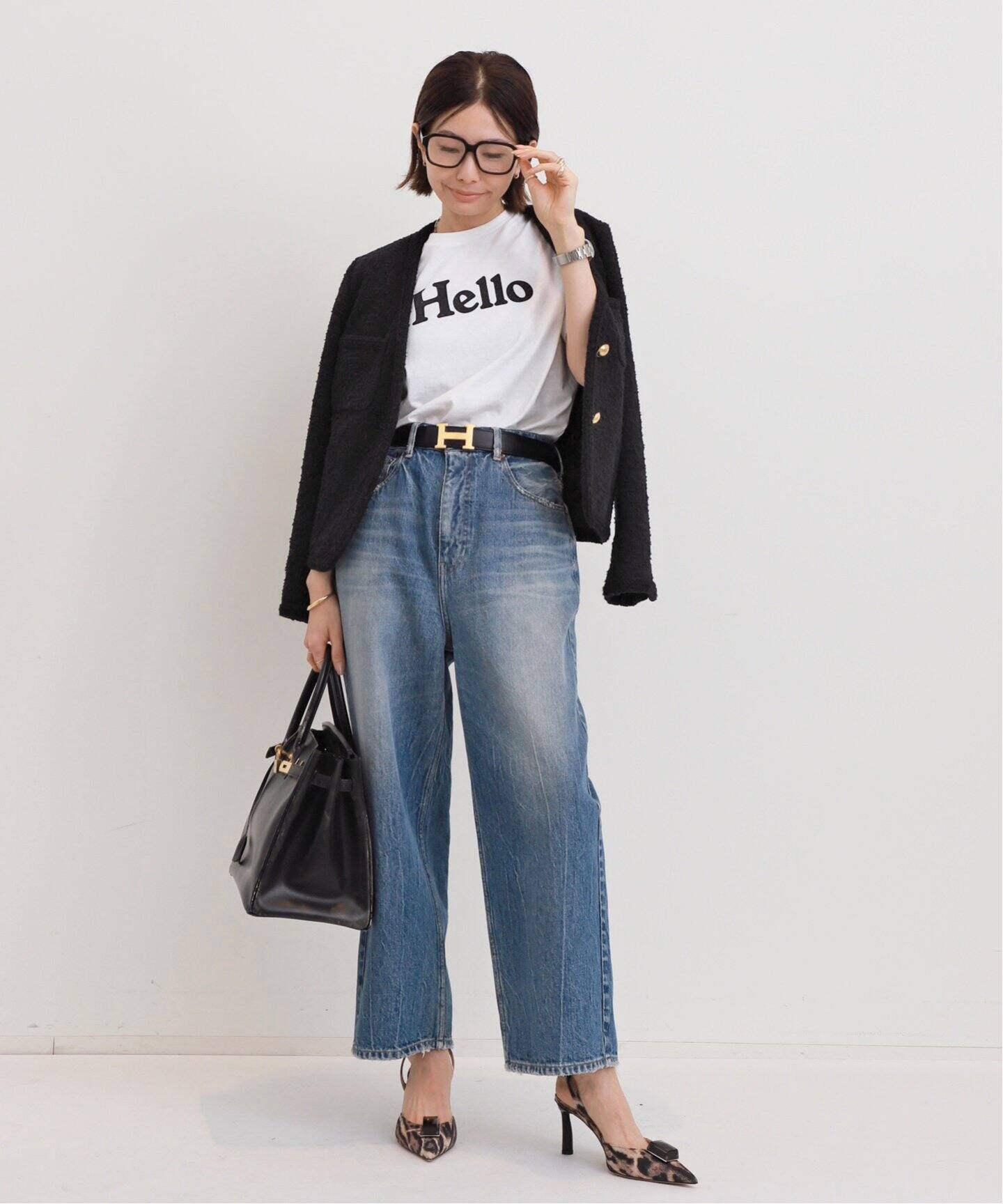 MADISON BLUE/マディソン ブルー】 HELLO TEE PARIS（Tシャツ 