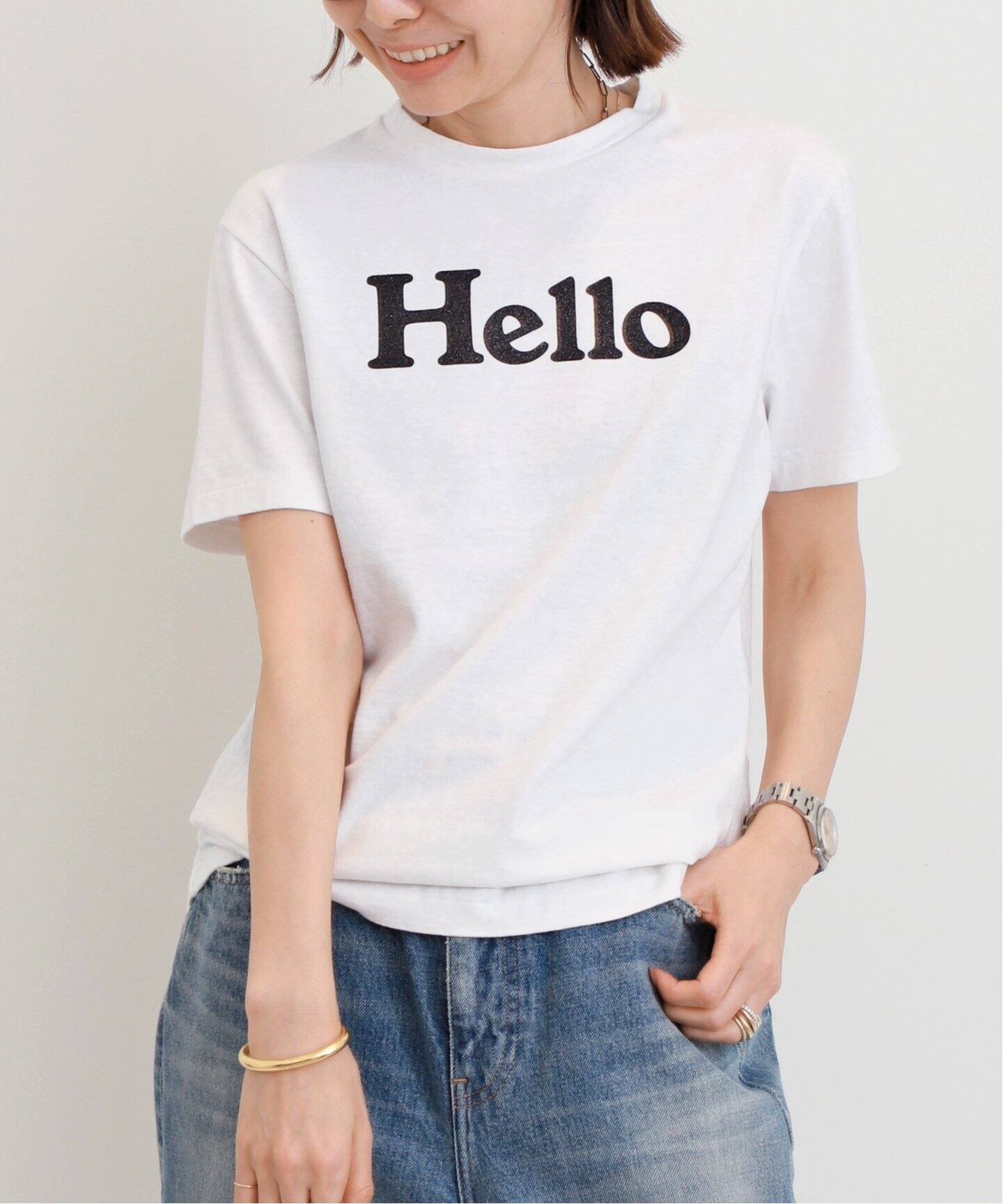 MADISON BLUE/マディソン ブルー】 HELLO TEE PARIS（Tシャツ 