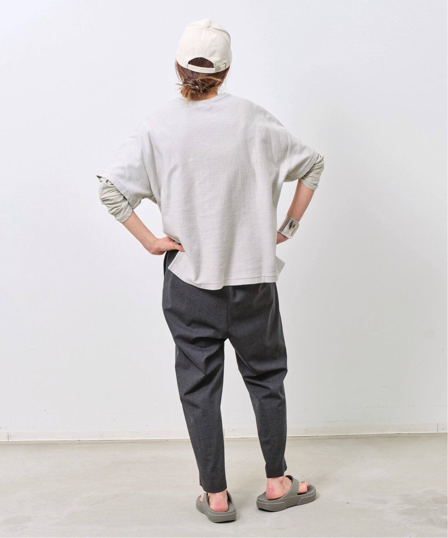 GREYCHORD/グレーコード】 French sleeve Tee（Tシャツ／カットソー  