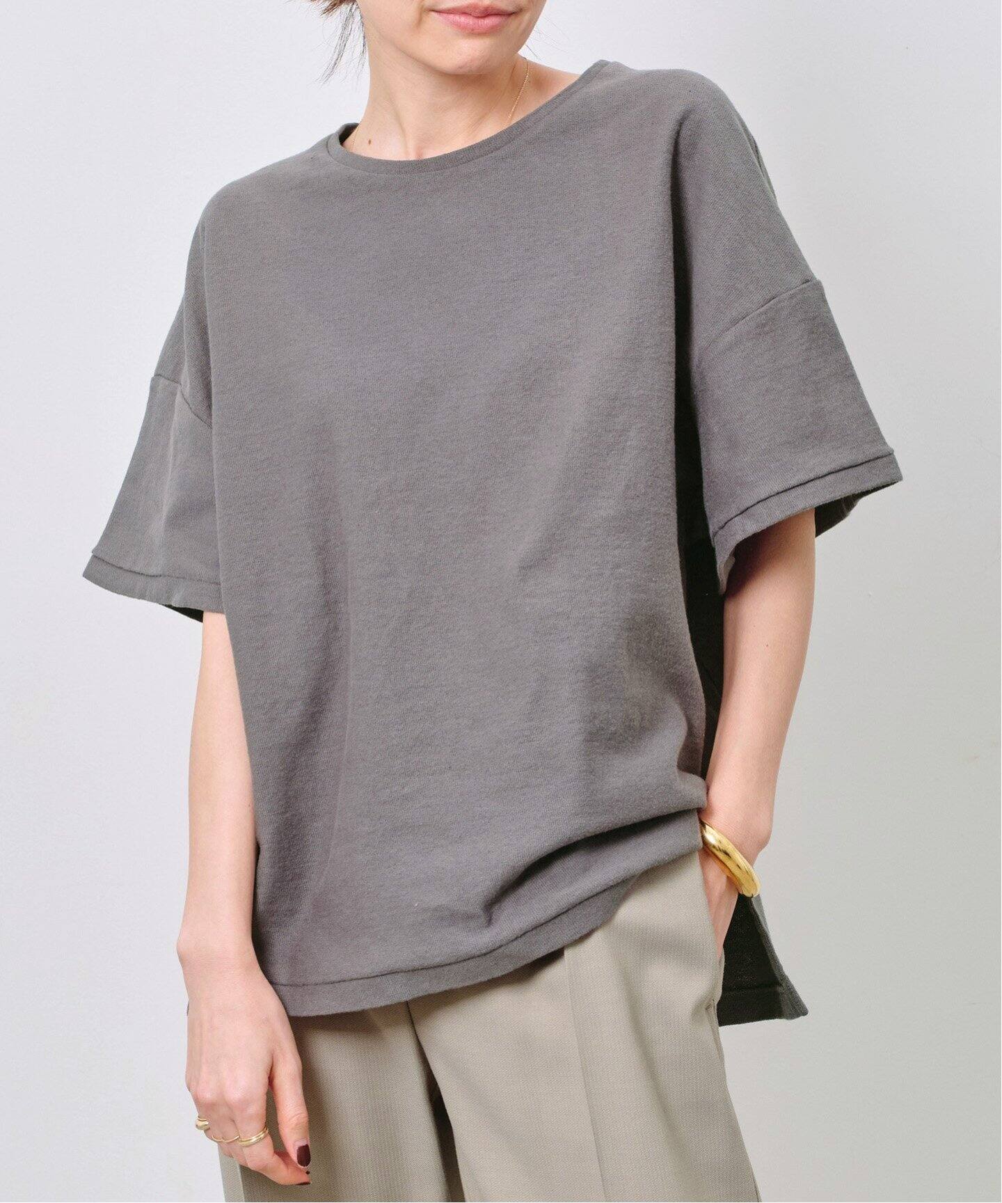 GREYCHORD/グレーコード】 French sleeve Tee（Tシャツ／カットソー  