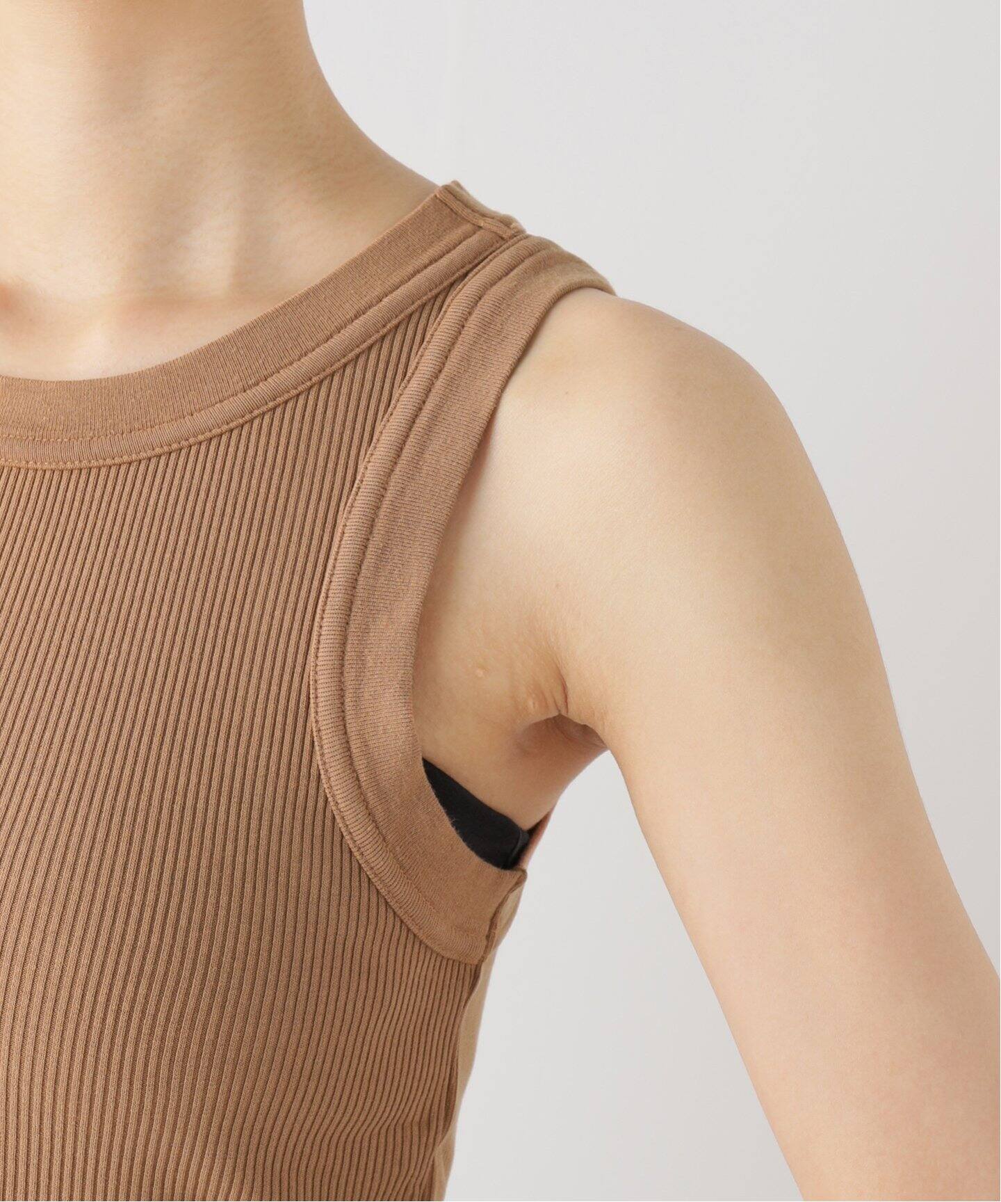 アパルトモン Sleeveless Knit　タグ付き　ブラウン CITIZENS of HUMANITY/シチズンズ オブ ヒューマニティ】 ISABEL RIB