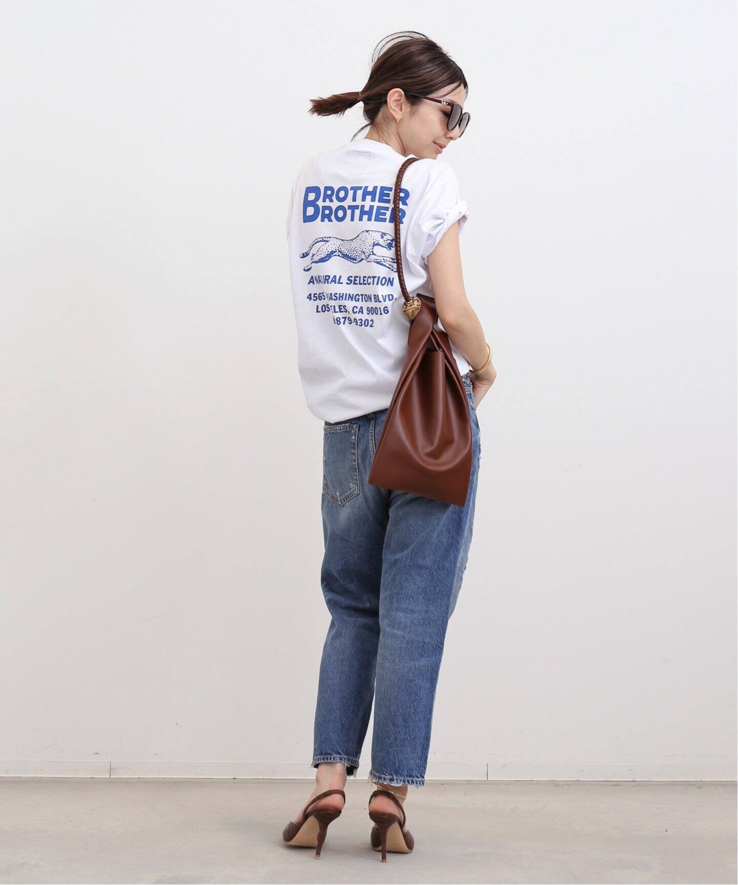 BROTHER BROTHER/ブラザー ブラザー】 S/S TEE（Tシャツ／カットソー 