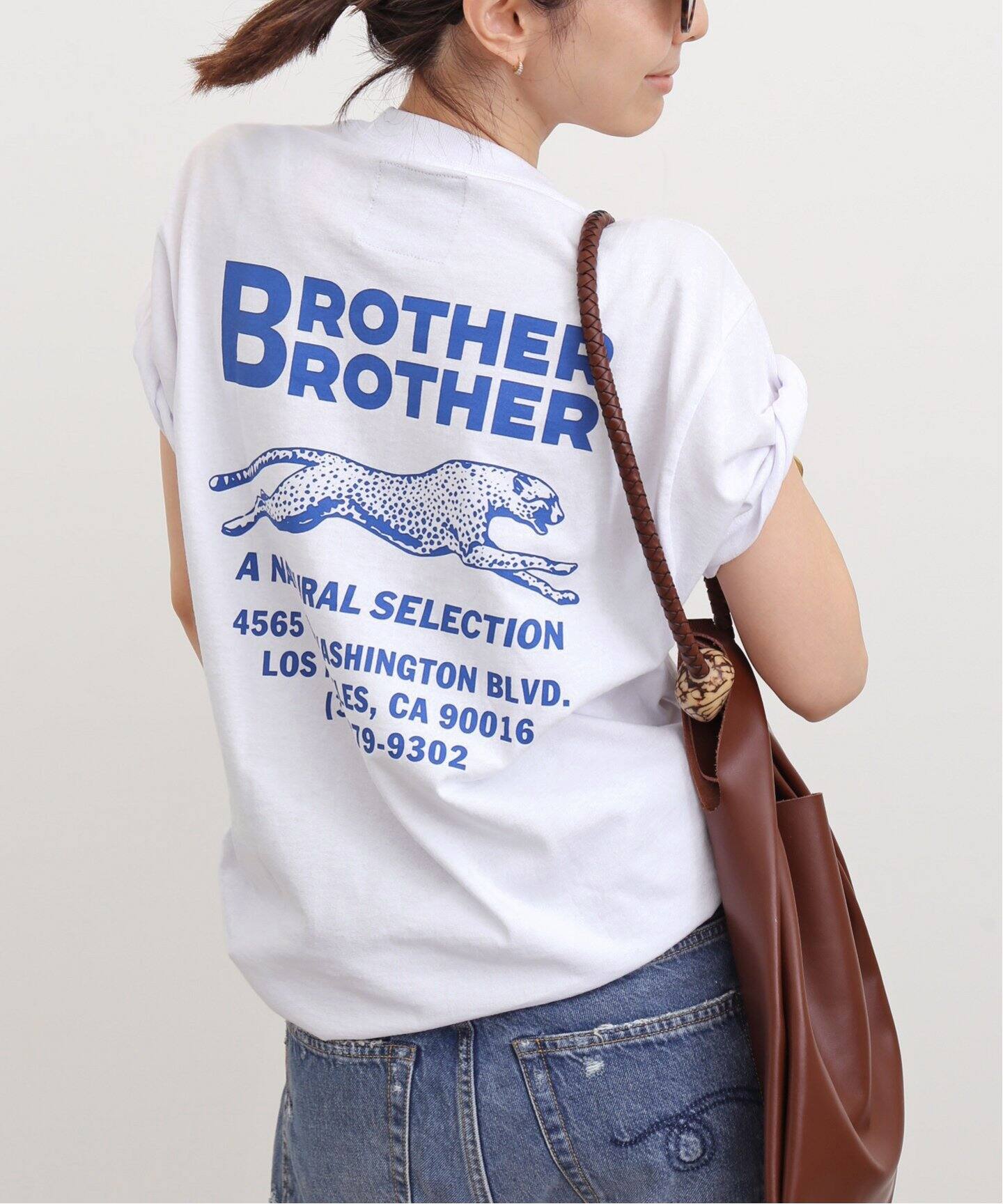 BROTHER BROTHER/ブラザー ブラザー】 S/S TEE（Tシャツ／カットソー  