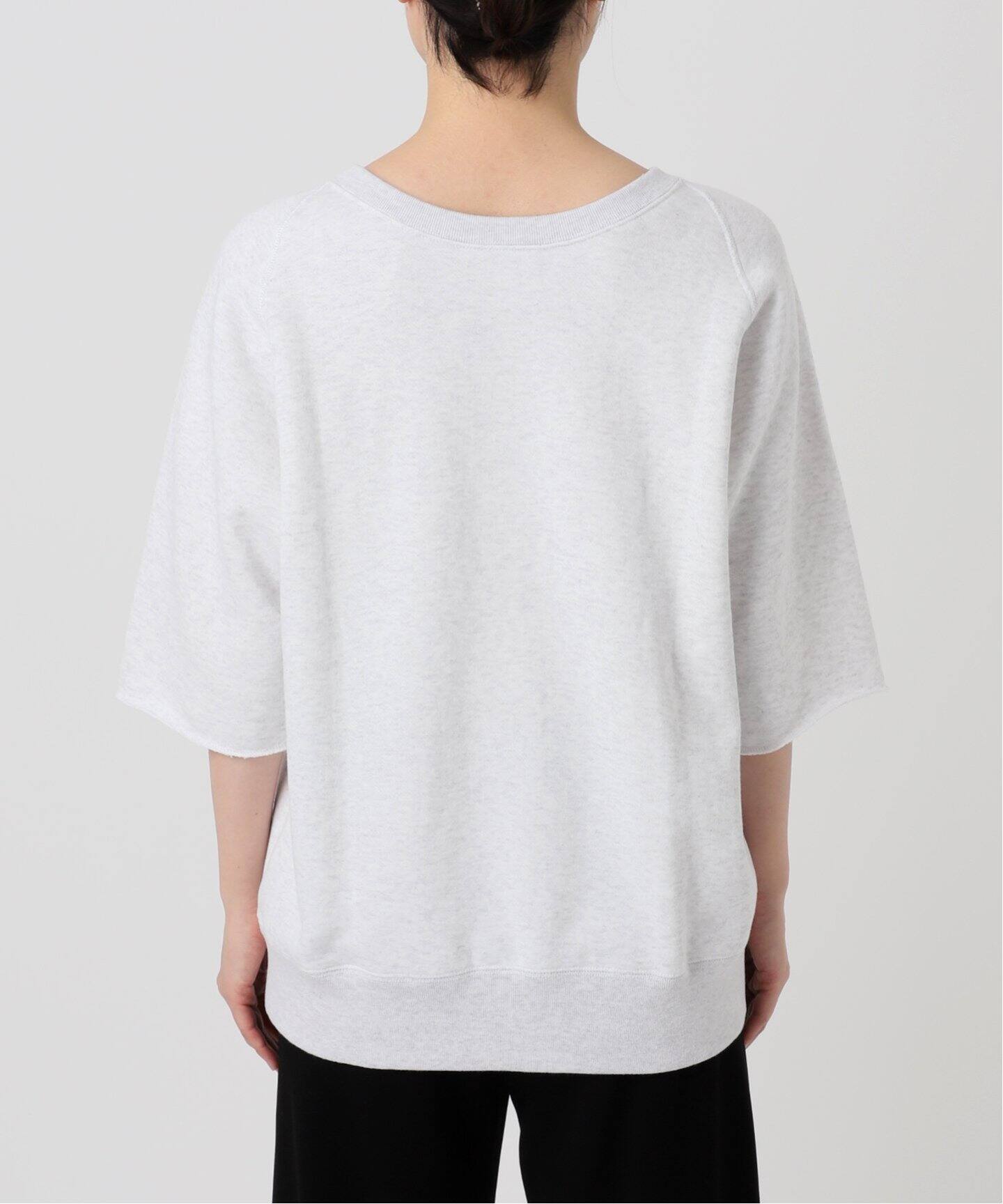 LOOPWHEELER/ループウィラー】 Half Sleeve Sweat（スウェット）｜L  