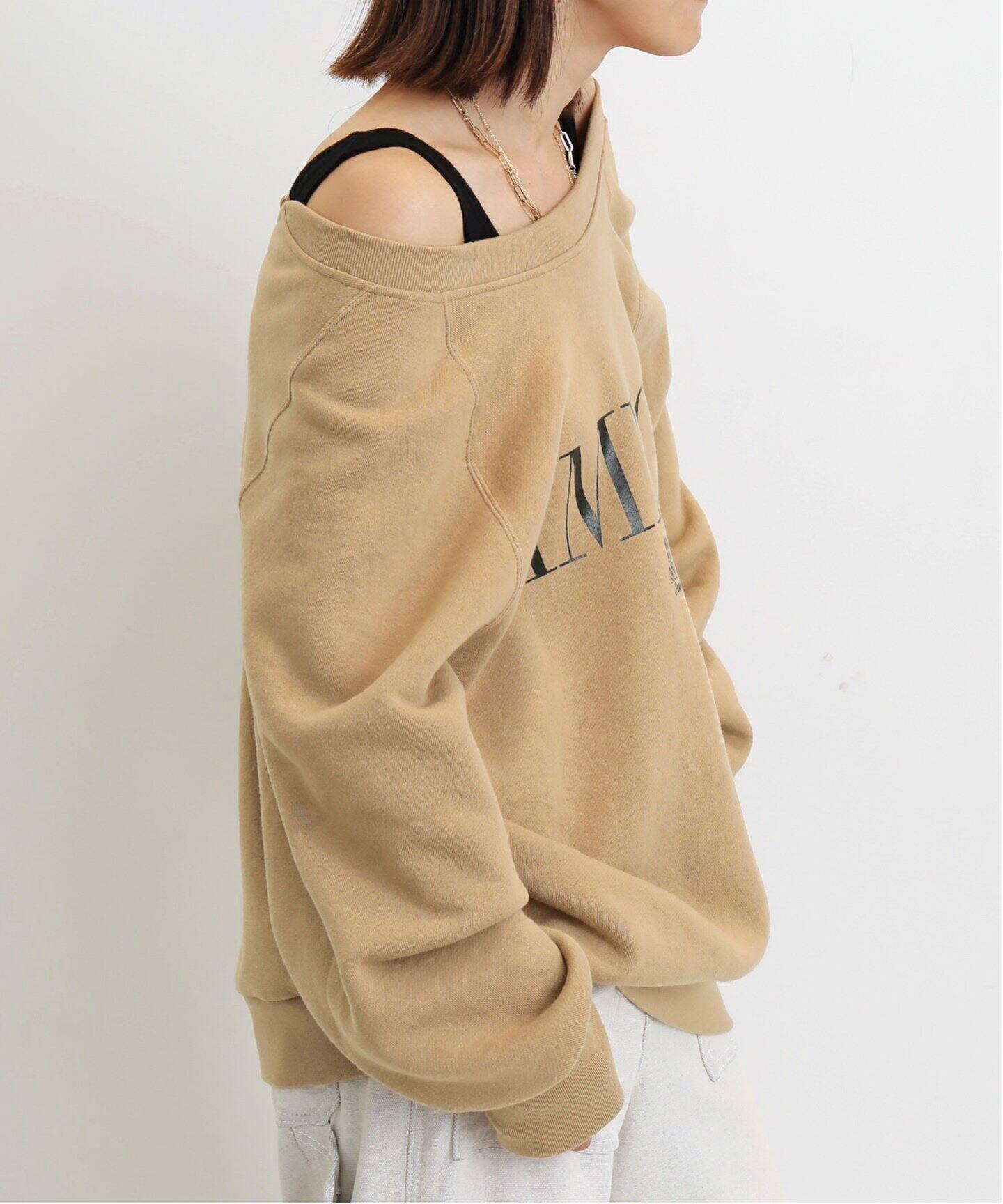 AMERICANA/アメリカーナ】 CREW NECK SWEAT（スウェット）｜L  