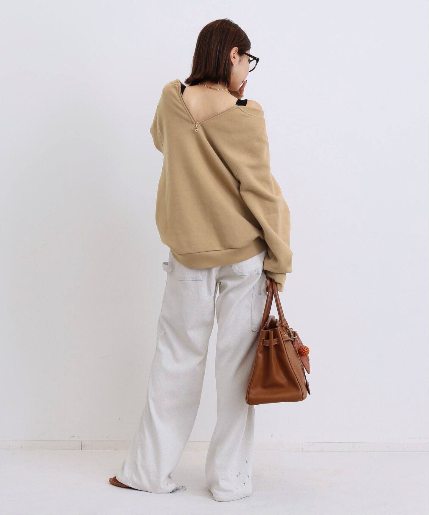 AMERICANA/アメリカーナ】 CREW NECK SWEAT（スウェット）｜L 