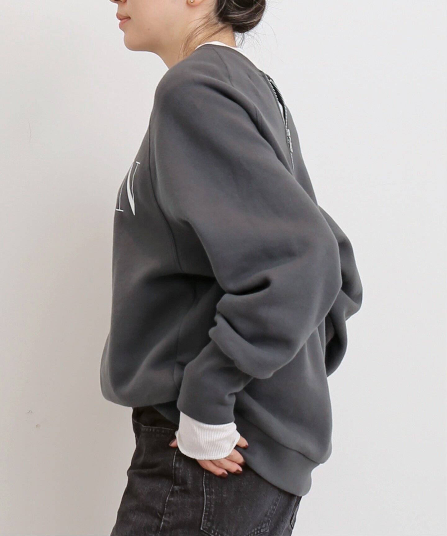 AMERICANA/アメリカーナ】 CREW NECK SWEAT（スウェット）｜L  
