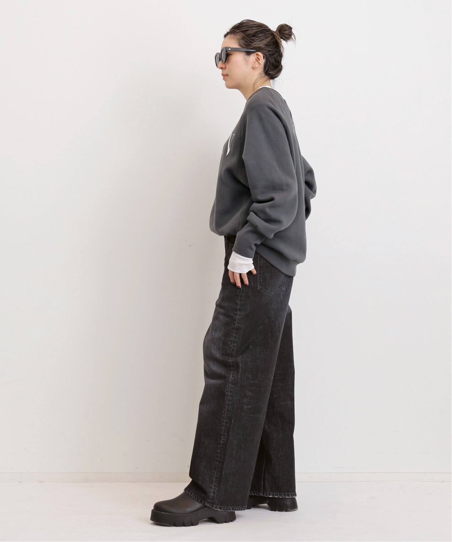 AMERICANA/アメリカーナ】 CREW NECK SWEAT（スウェット）｜L 