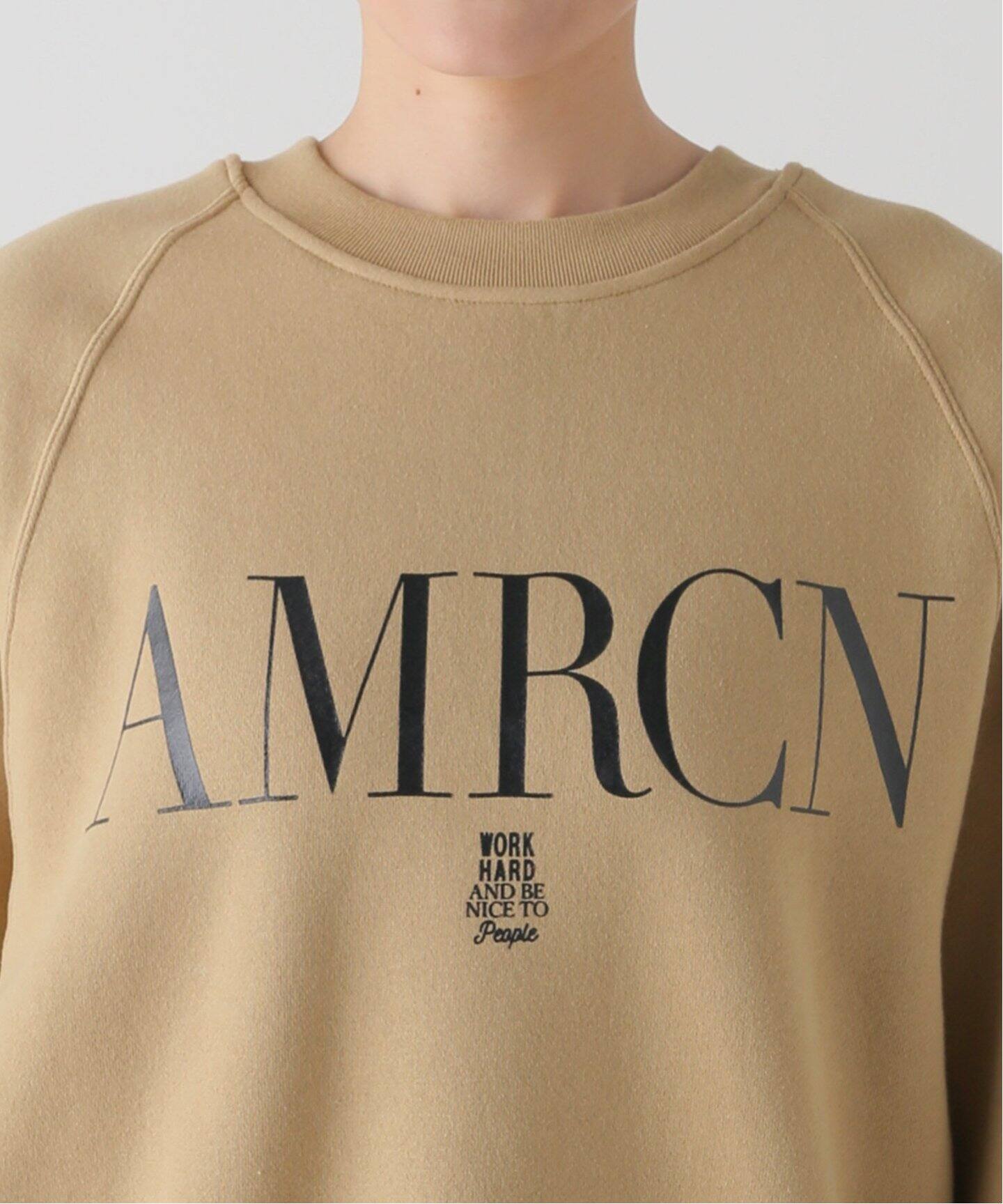 AMERICANA/アメリカーナ】 CREW NECK SWEAT（スウェット）｜L  
