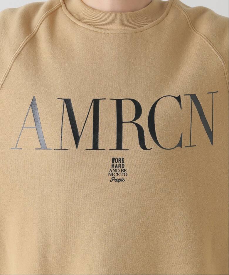 AMERICANA/アメリカーナ】 CREW NECK SWEAT（スウェット）｜L 