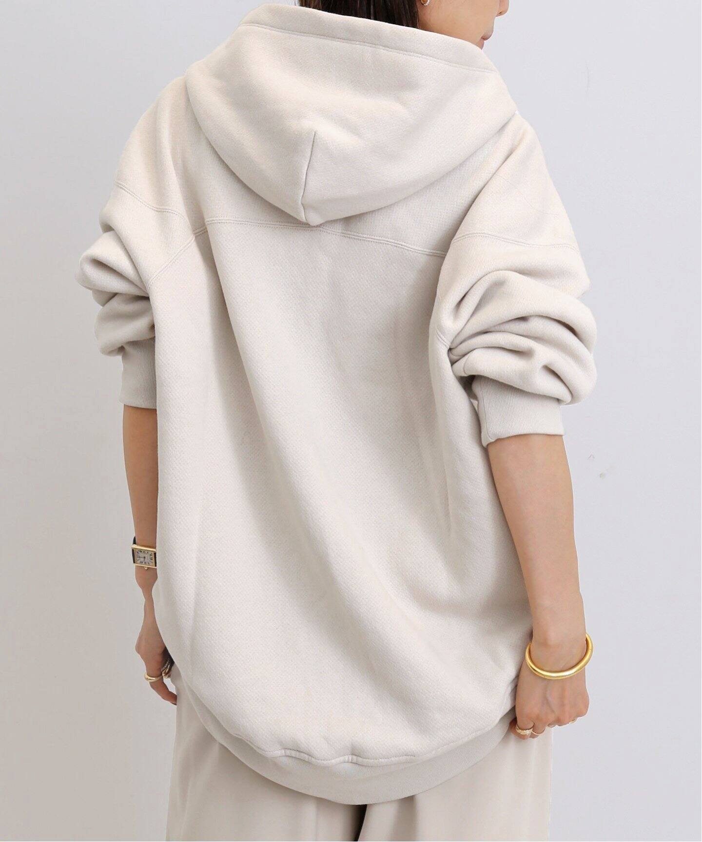 AMERICANA/アメリカーナ】 WIDE FULLZIP HOODIE（パーカー）｜L  