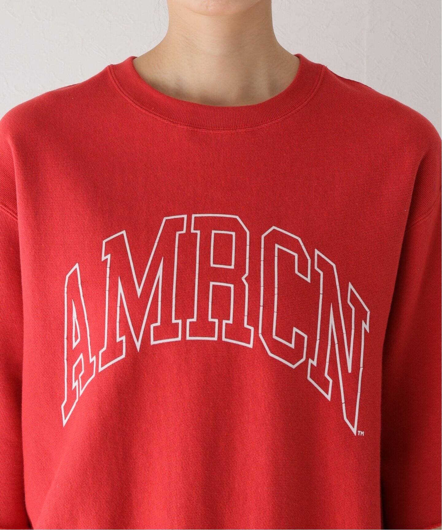 AMERICANA/アメリカーナ】 カットオフスウェット（Tシャツ／カットソー  
